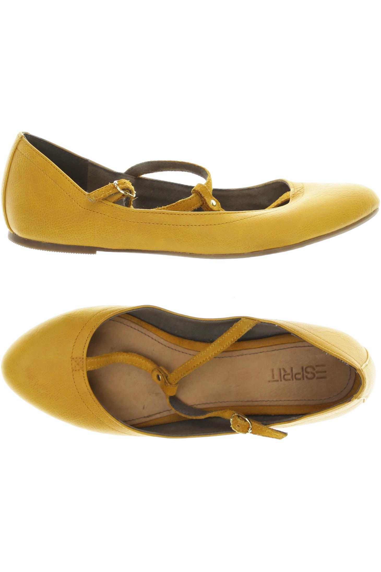 

Esprit Damen Ballerinas, gelb, Gr. 38