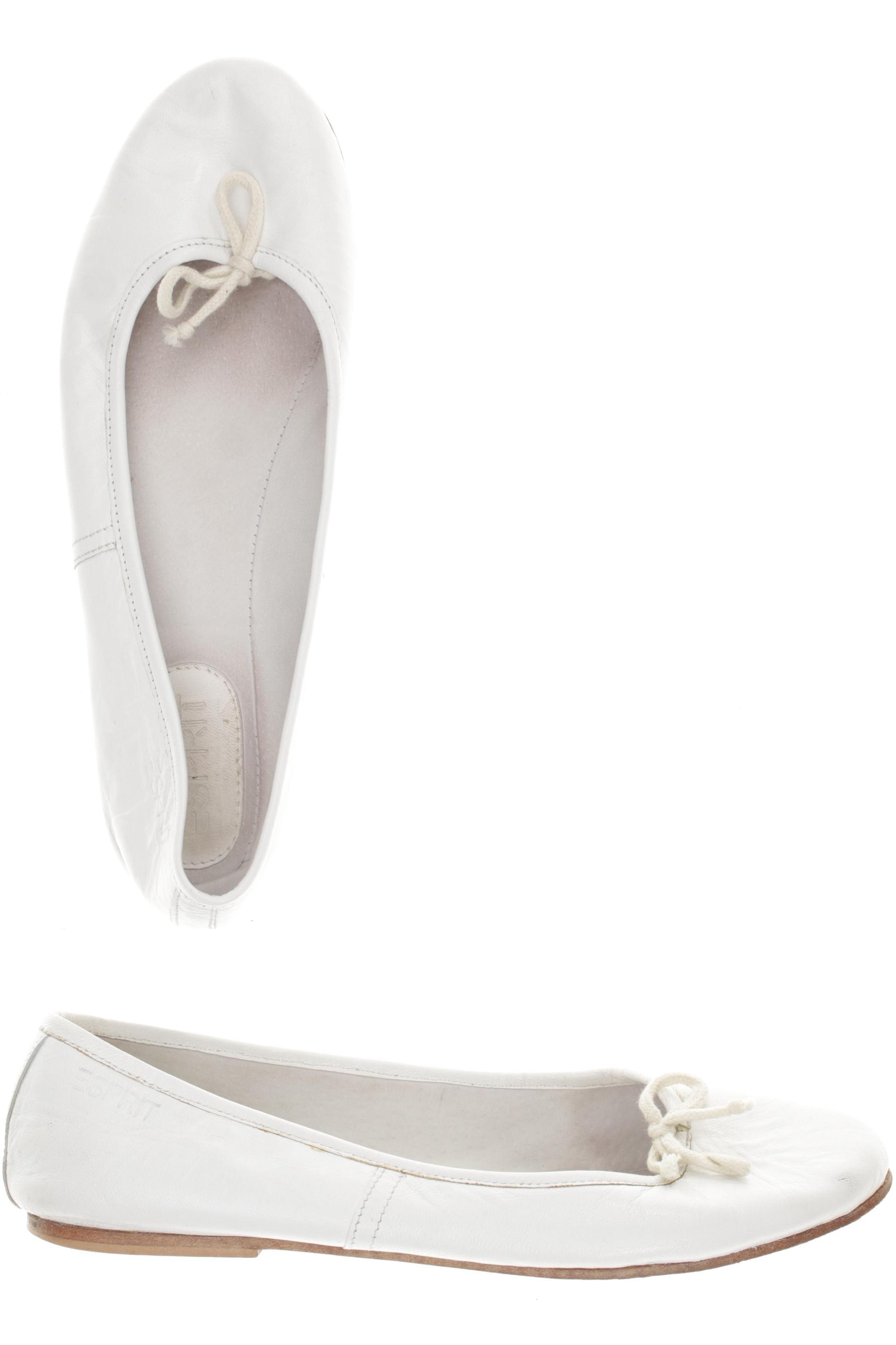 

Esprit Damen Ballerinas, weiß, Gr. 40
