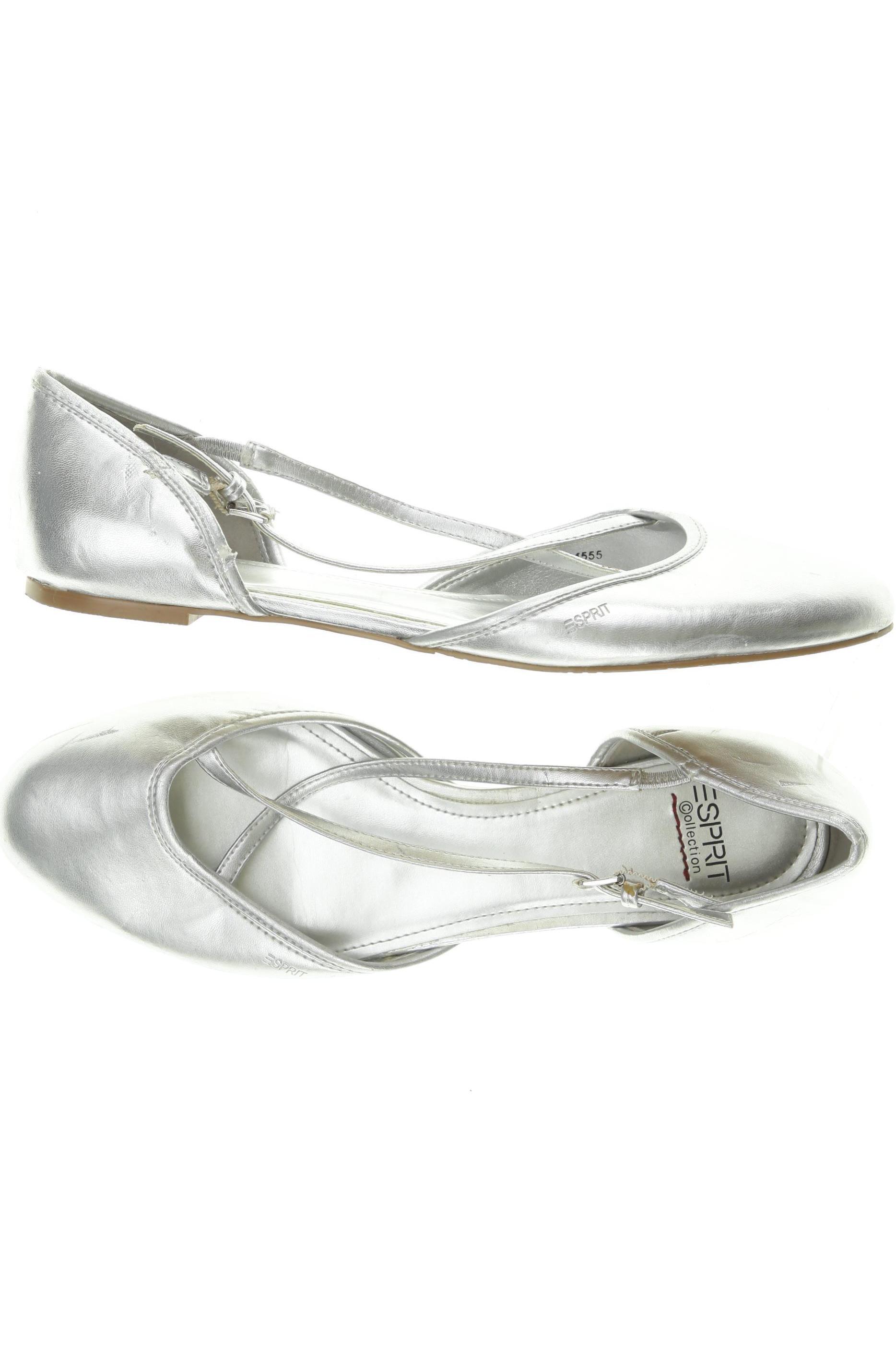 

Esprit Damen Ballerinas, silber, Gr. 42