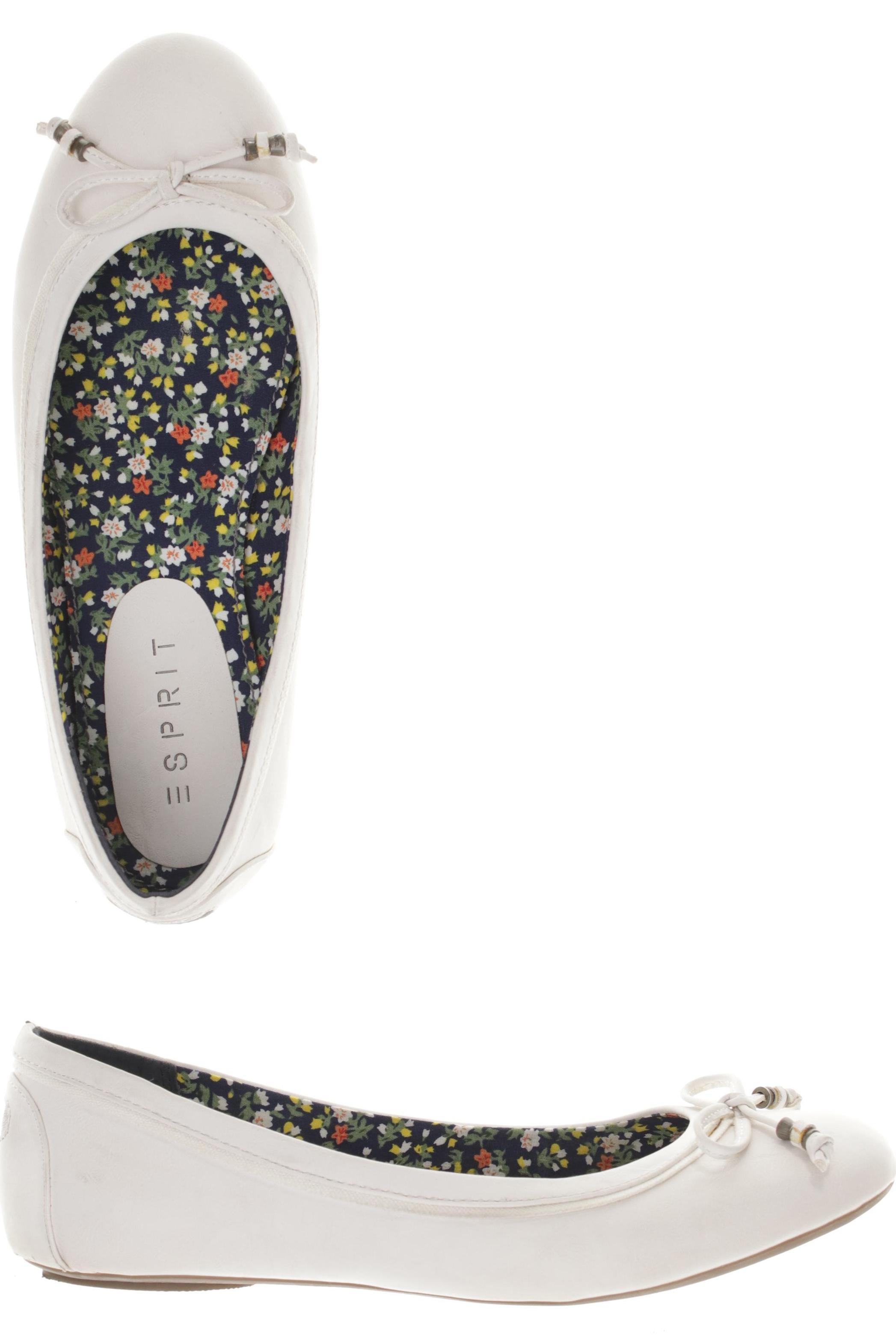 

Esprit Damen Ballerinas, weiß, Gr. 38