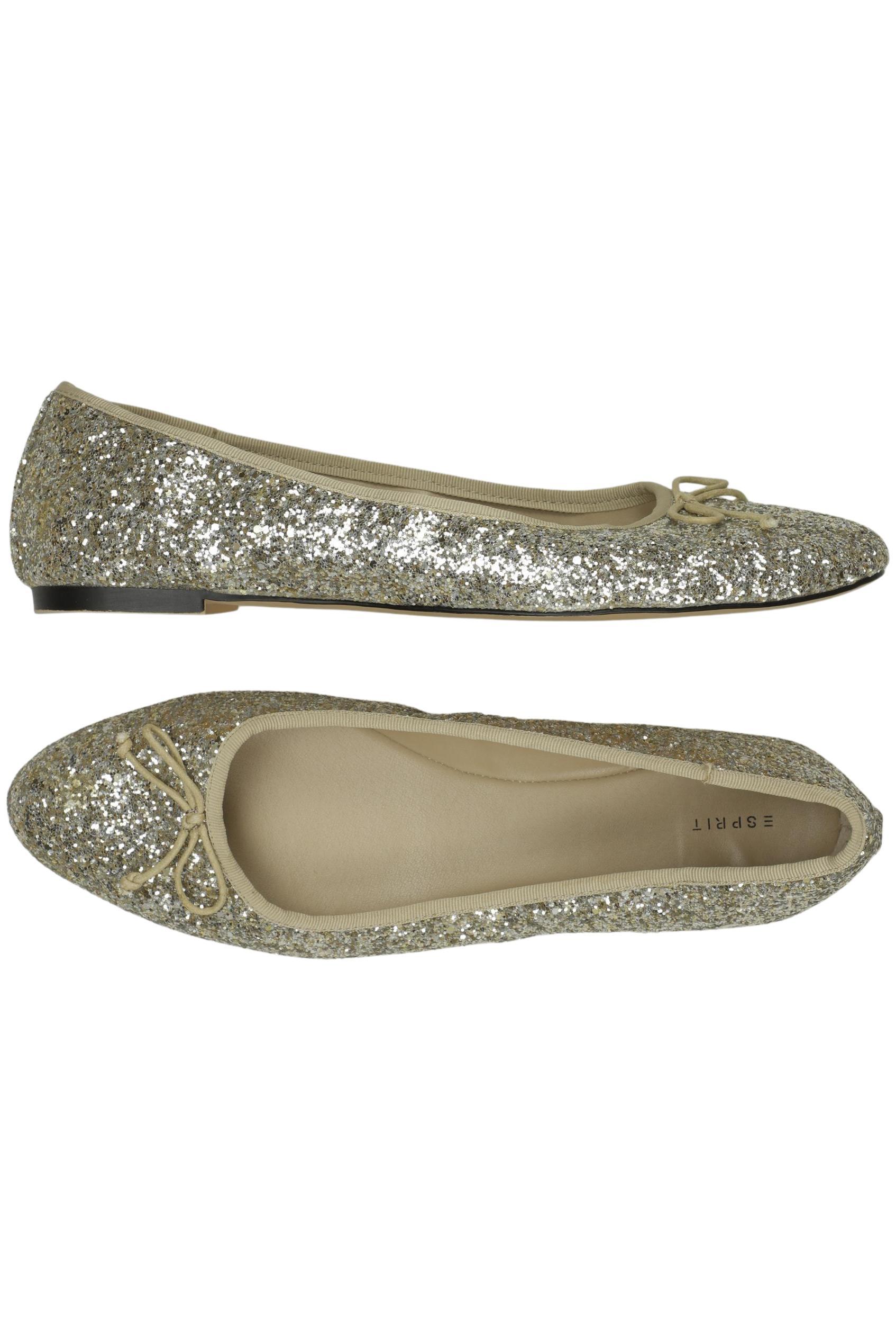 

Esprit Damen Ballerinas, silber, Gr. 42