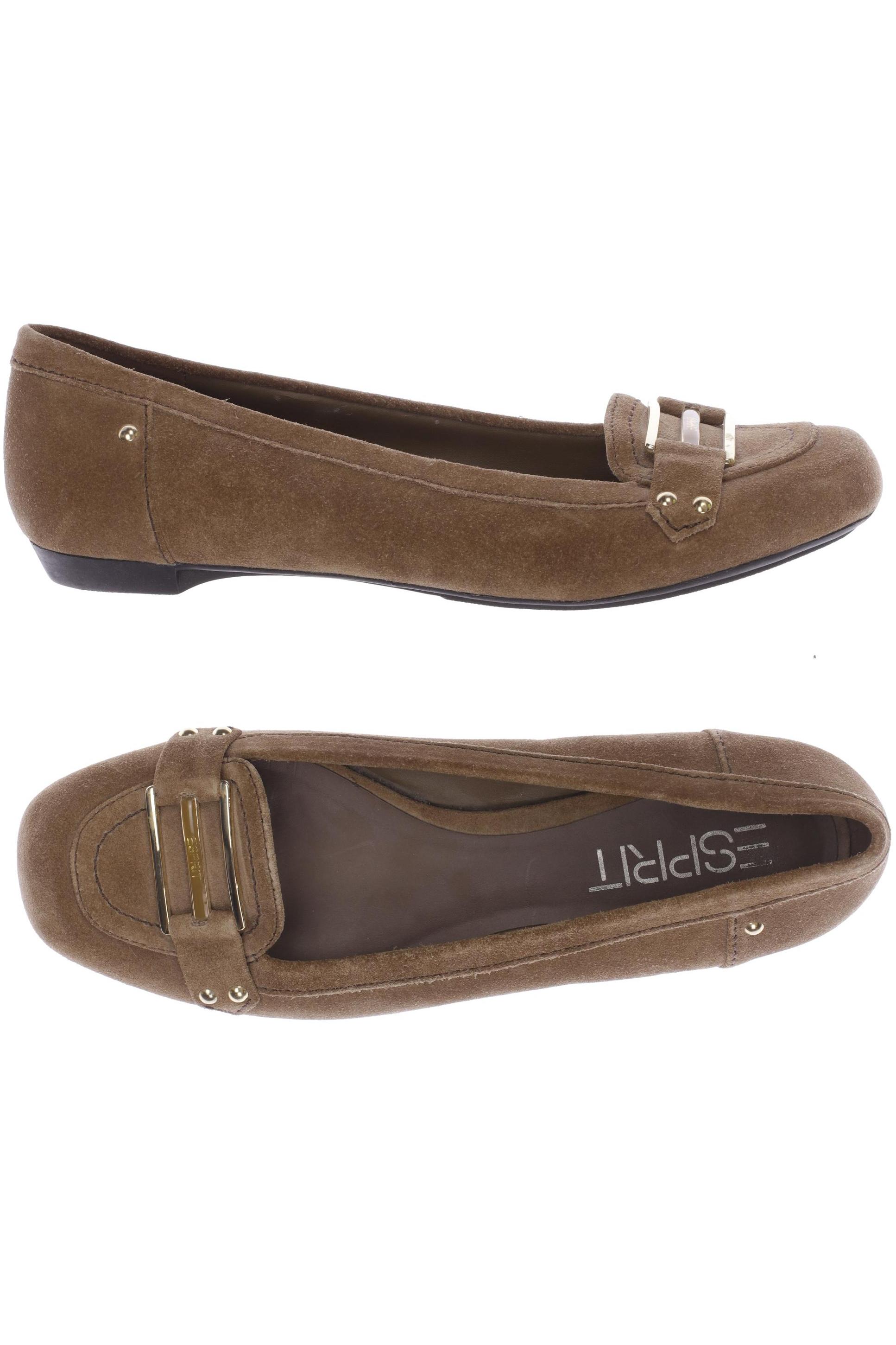 

Esprit Damen Ballerinas, braun, Gr. 38