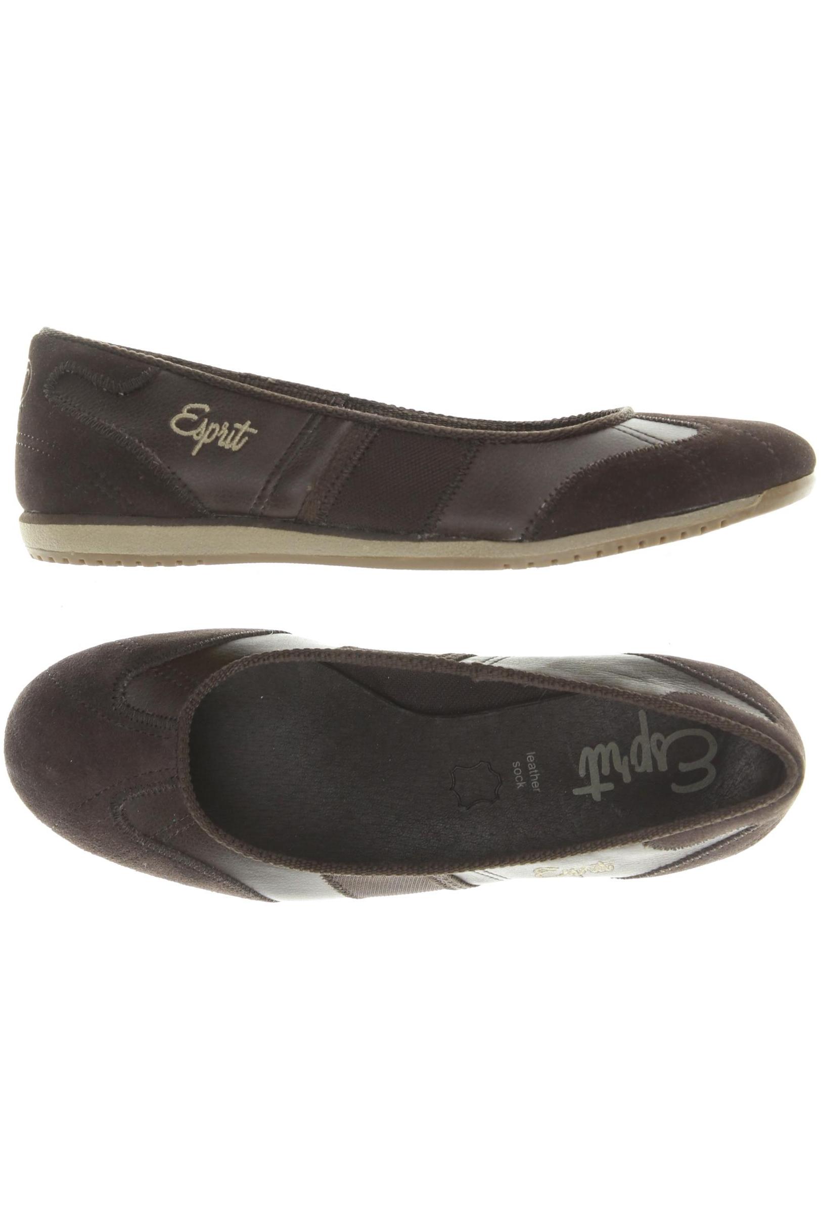 

Esprit Damen Ballerinas, braun, Gr. 39