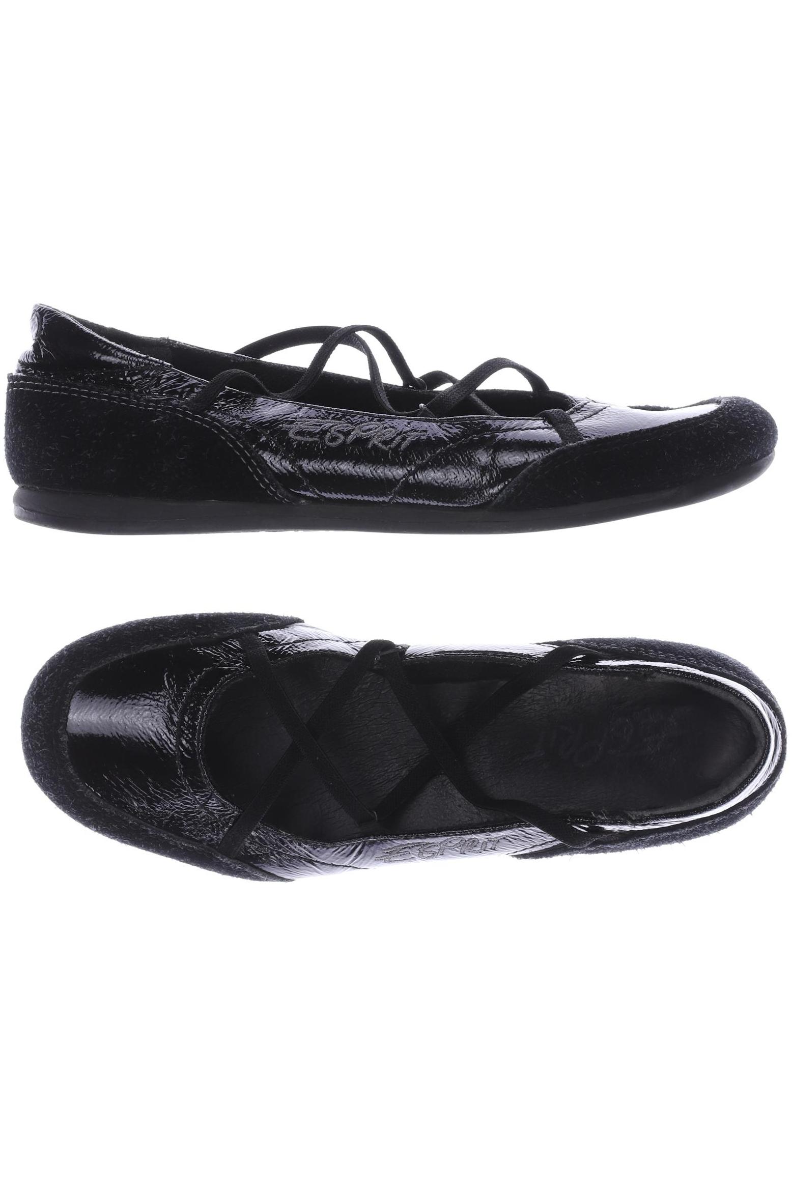 

Esprit Damen Ballerinas, schwarz, Gr. 34.5