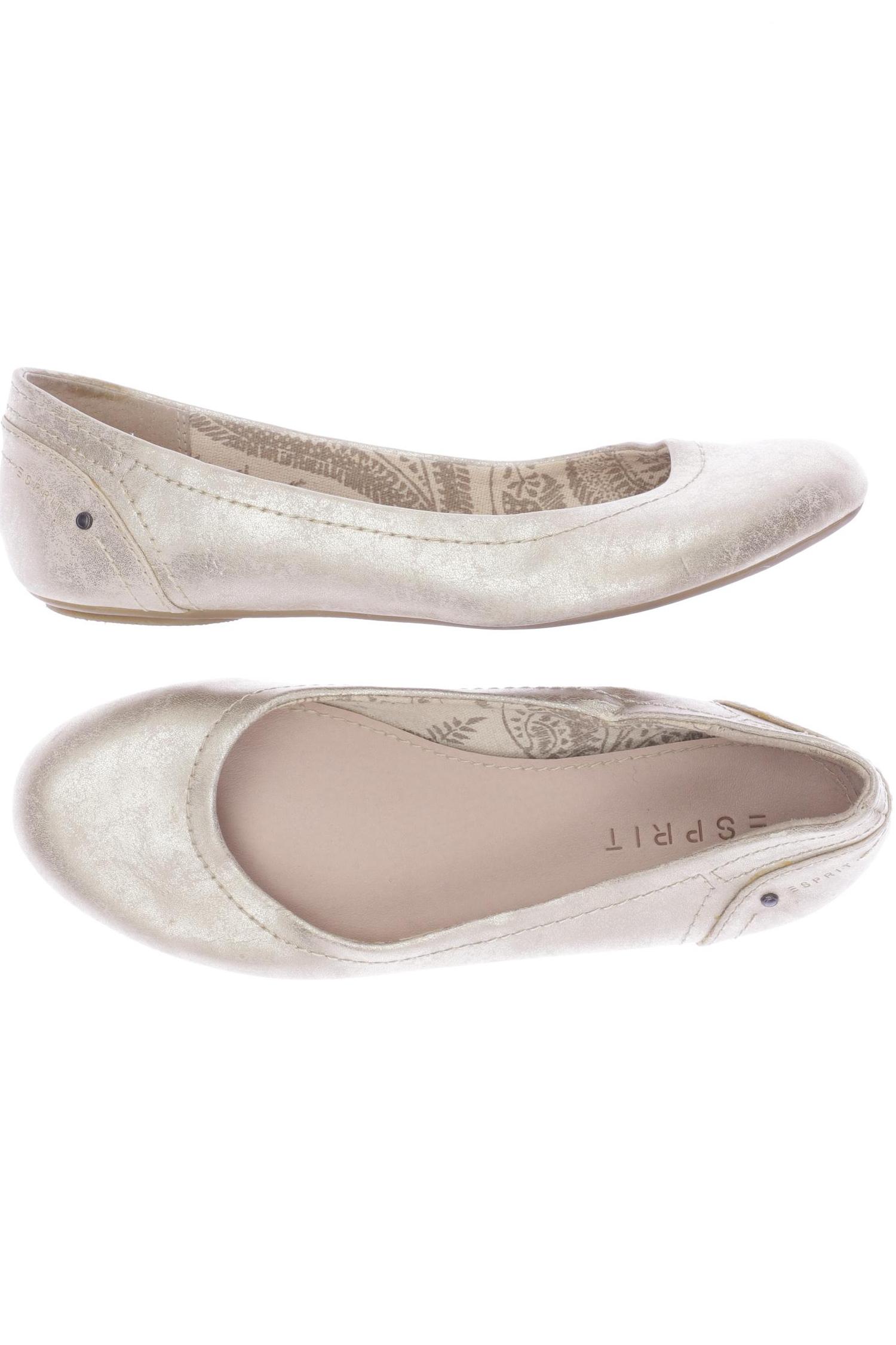 

Esprit Damen Ballerinas, gold, Gr. 38