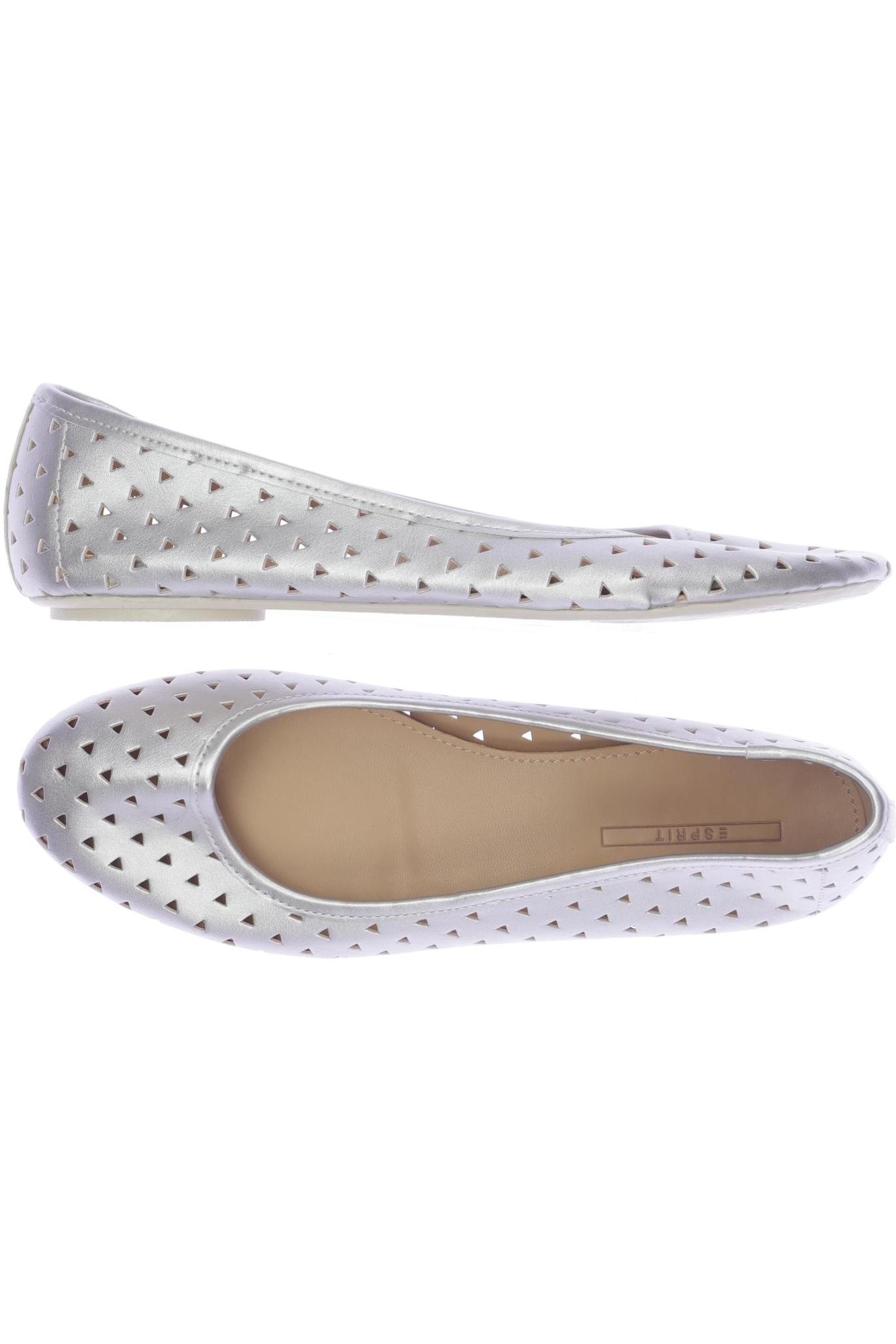 

Esprit Damen Ballerinas, silber, Gr. 39