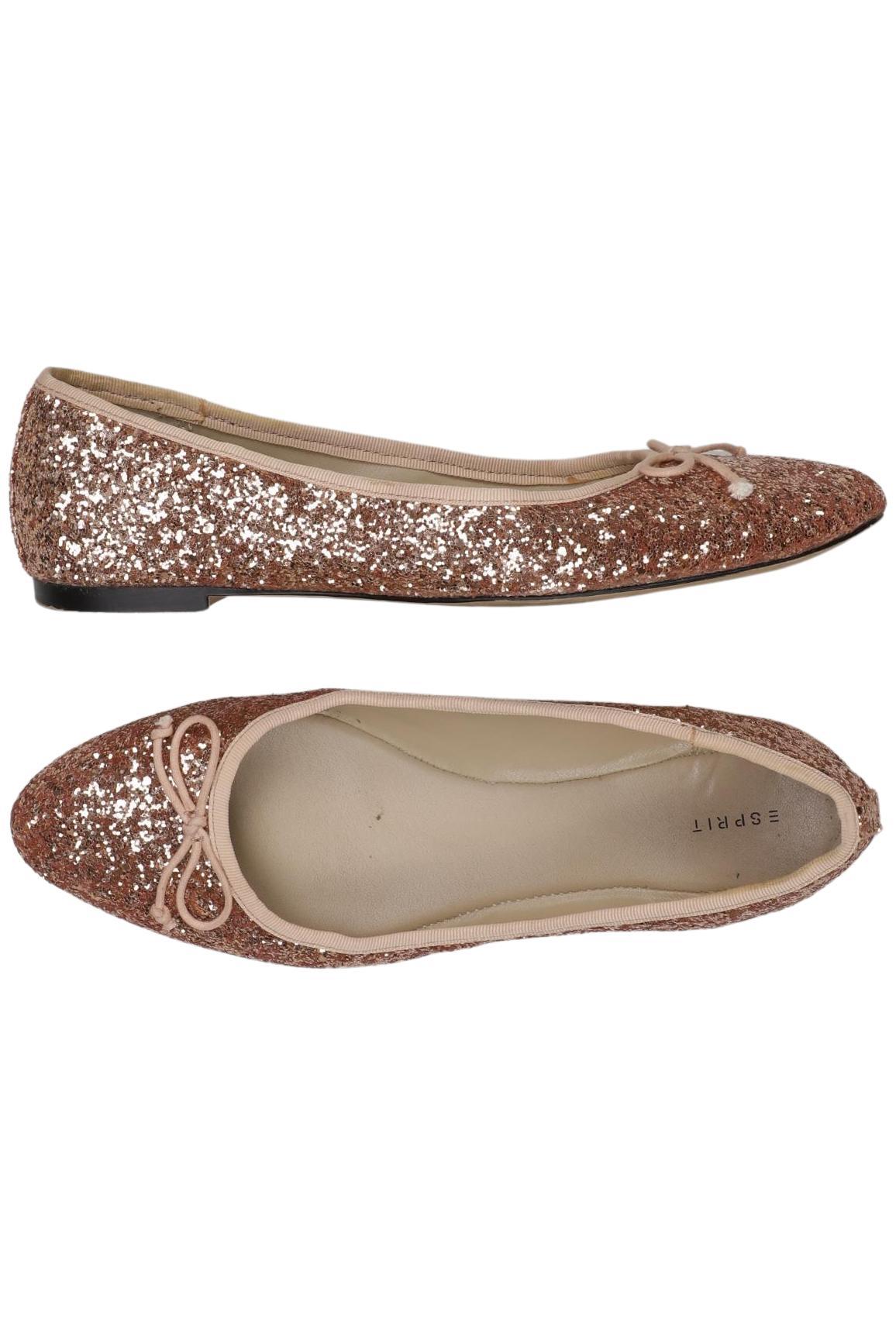 

Esprit Damen Ballerinas, gold, Gr. 39