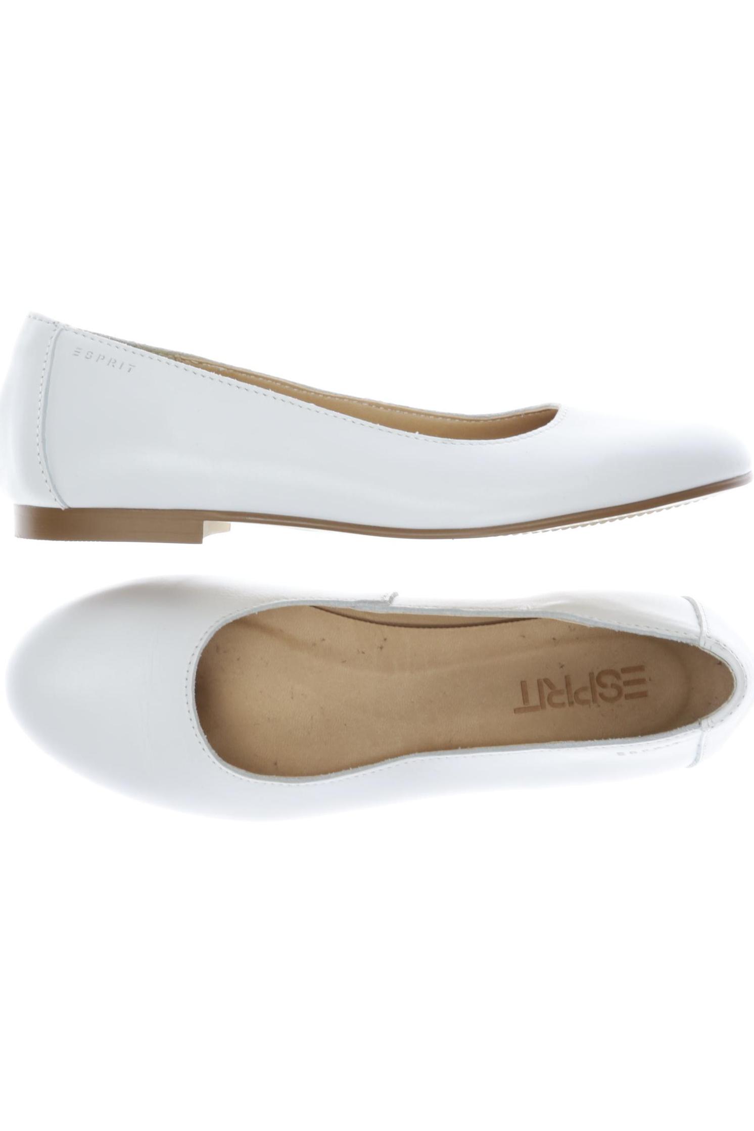 

Esprit Damen Ballerinas, weiß, Gr. 37