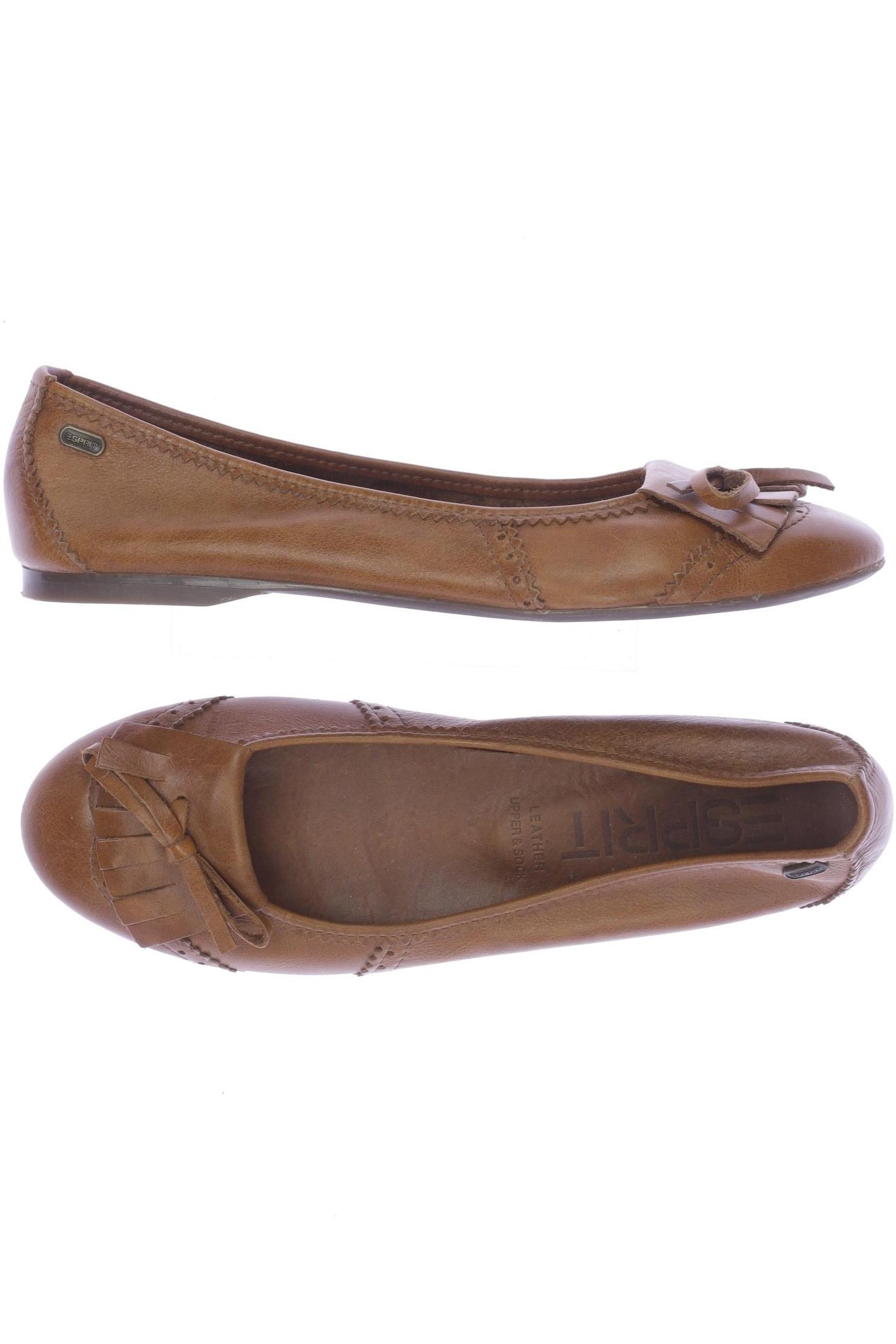 

Esprit Damen Ballerinas, braun, Gr. 40