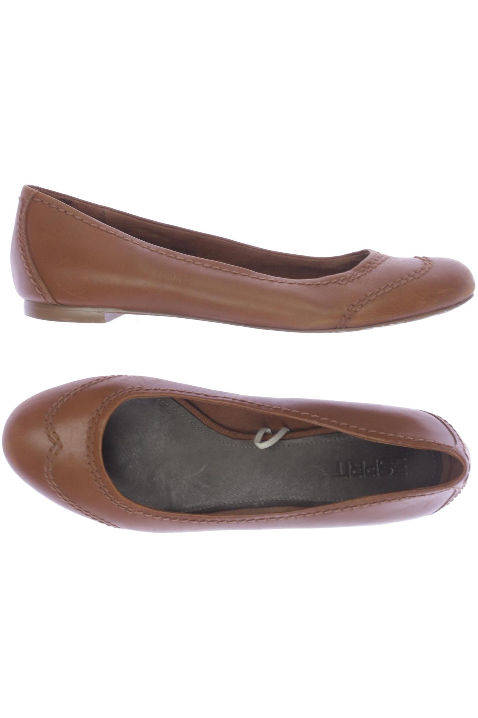 

Esprit Damen Ballerinas, braun, Gr. 38