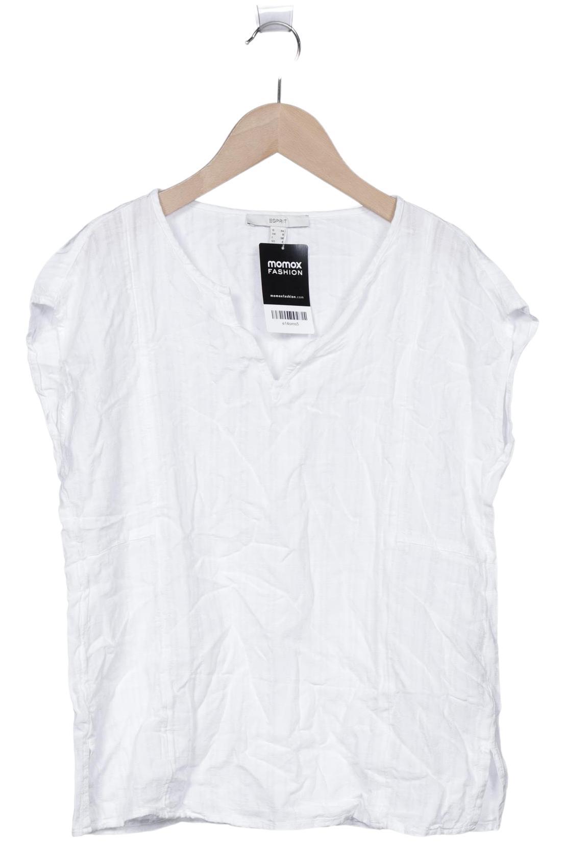 

Esprit Damen Bluse, weiß, Gr. 34