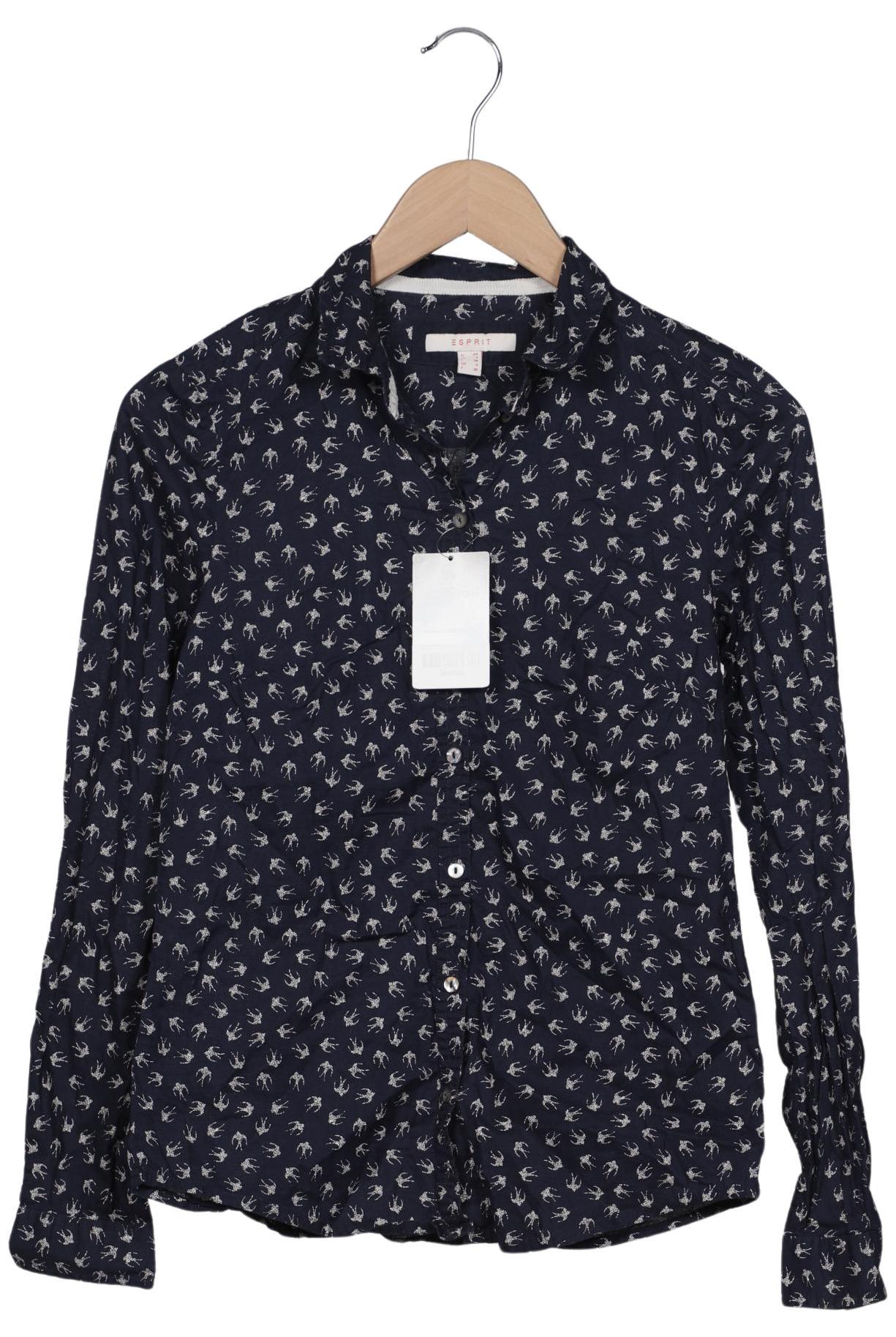 

Esprit Damen Bluse, marineblau, Gr. 34