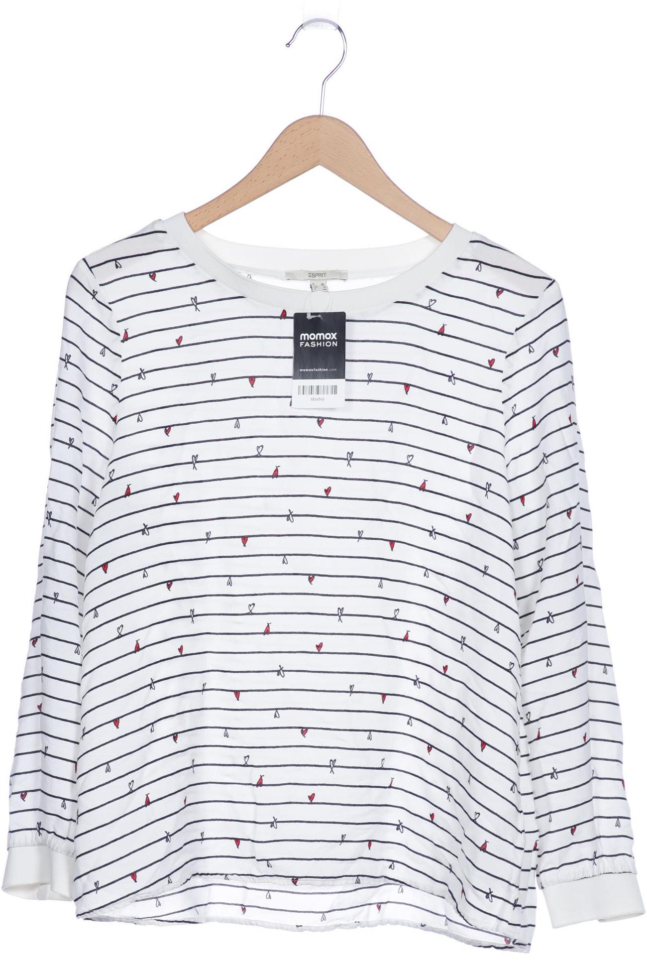 

Esprit Damen Bluse, weiß, Gr. 42