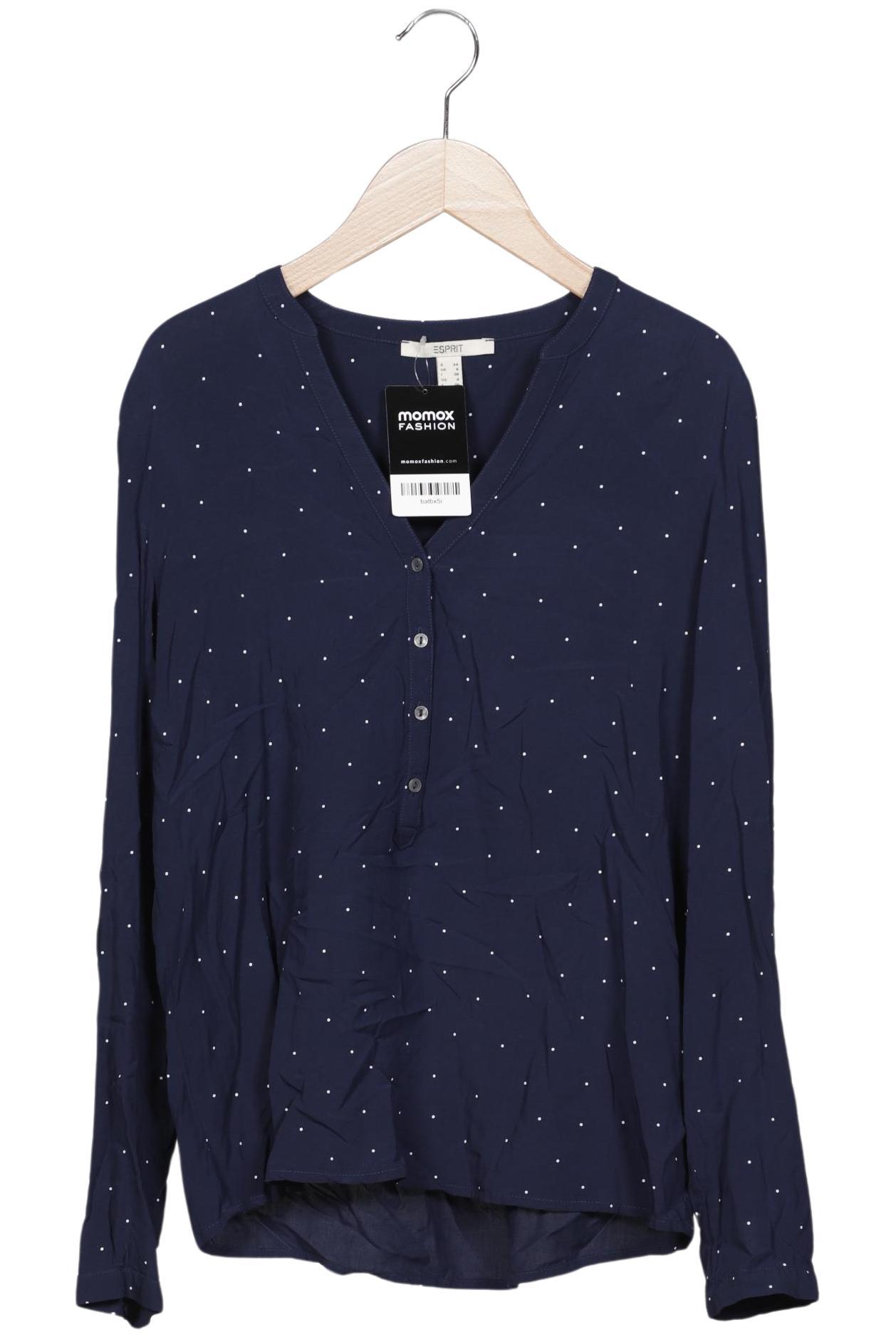 

Esprit Damen Bluse, marineblau, Gr. 34