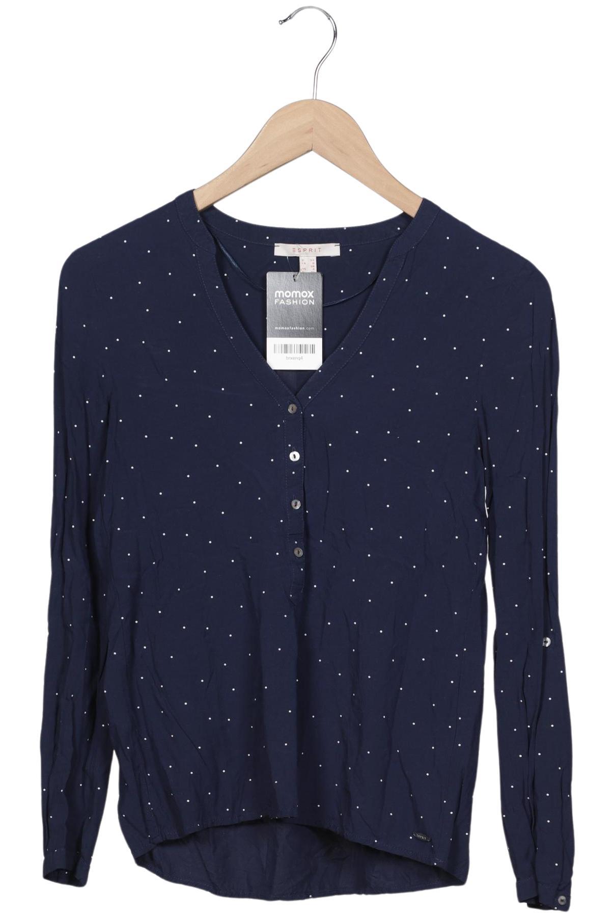 

Esprit Damen Bluse, marineblau, Gr. 34