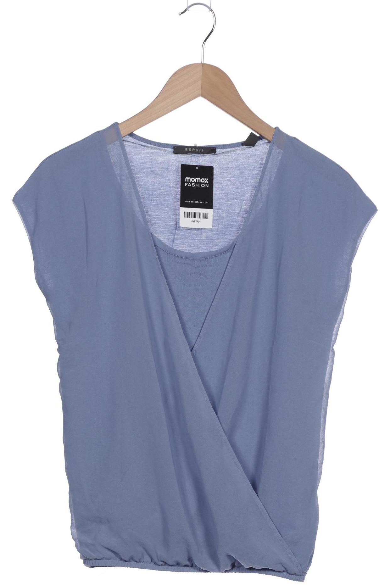 

Esprit Damen Bluse, blau, Gr. 34
