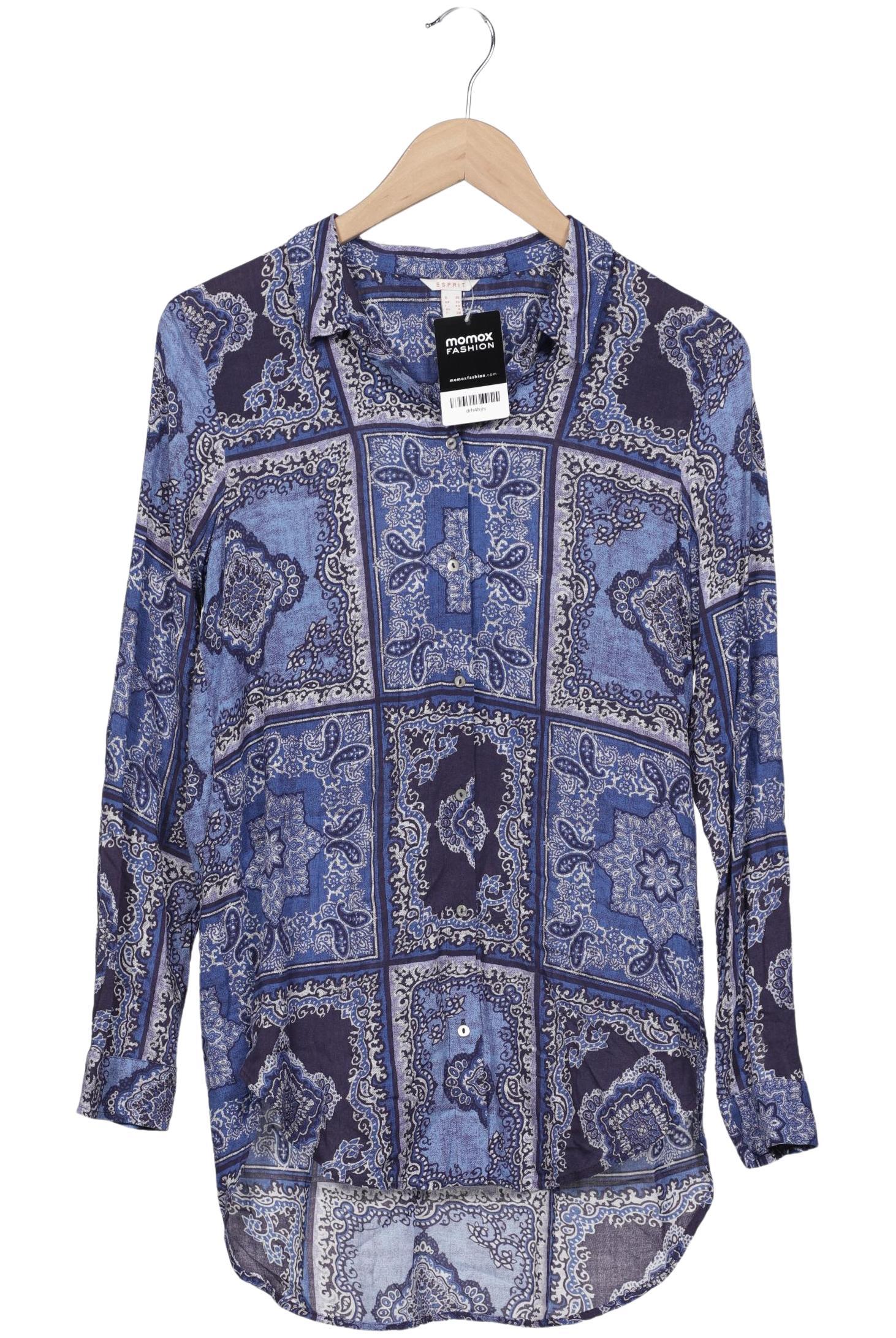 

Esprit Damen Bluse, blau, Gr. 36