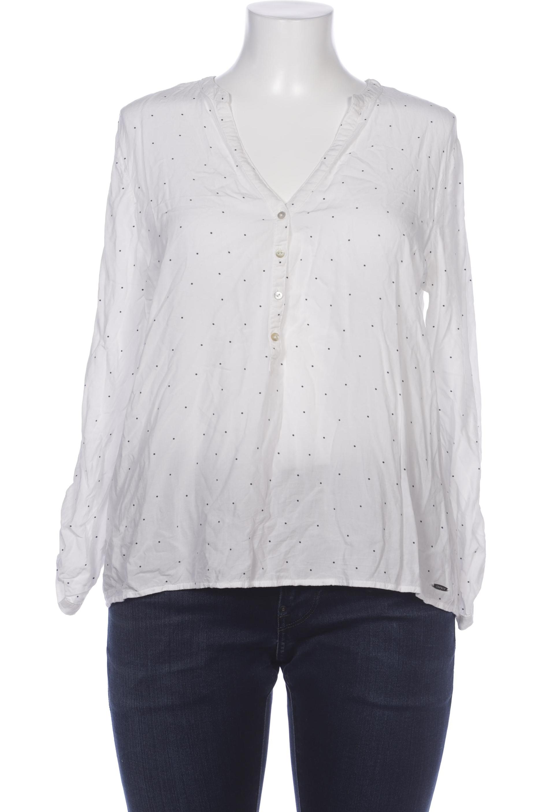 

Esprit Damen Bluse, weiß, Gr. 44