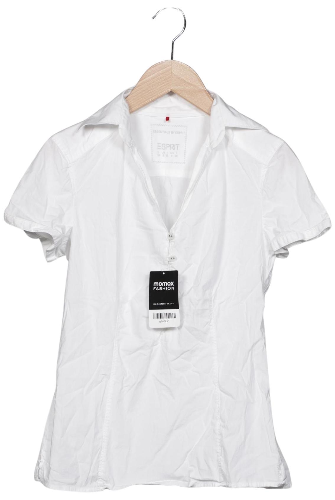 

Esprit Damen Bluse, weiß, Gr. 34