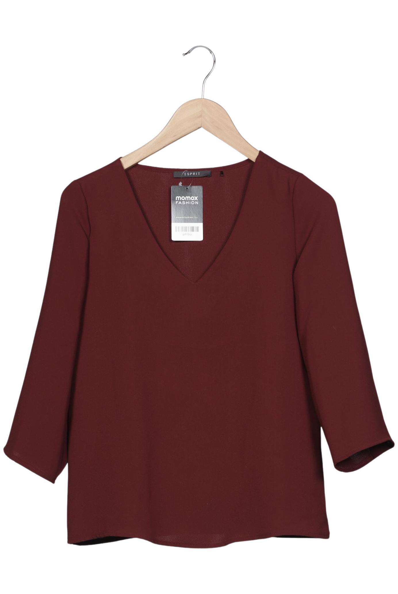 

Esprit Damen Bluse, bordeaux, Gr. 32
