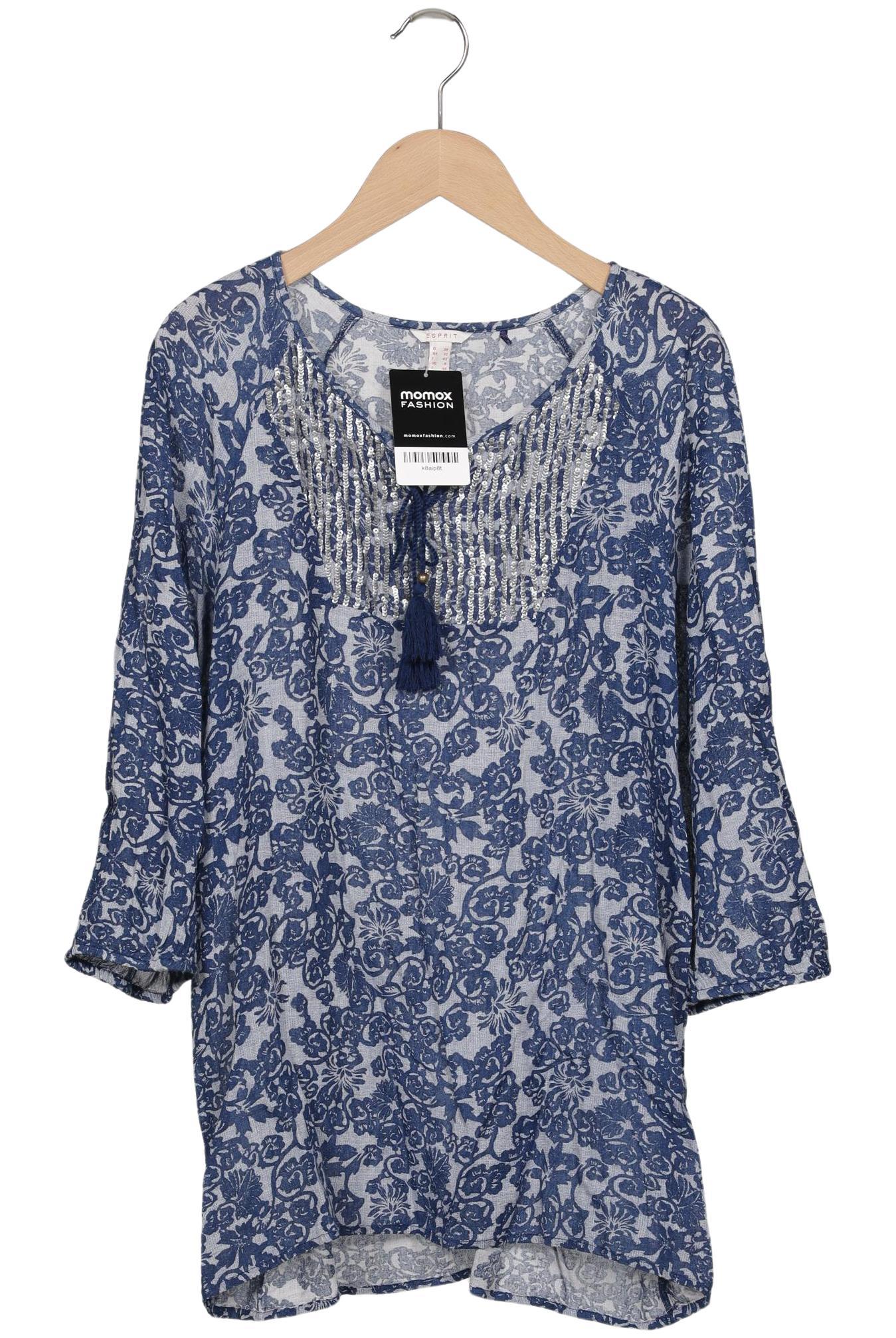 

Esprit Damen Bluse, blau, Gr. 38