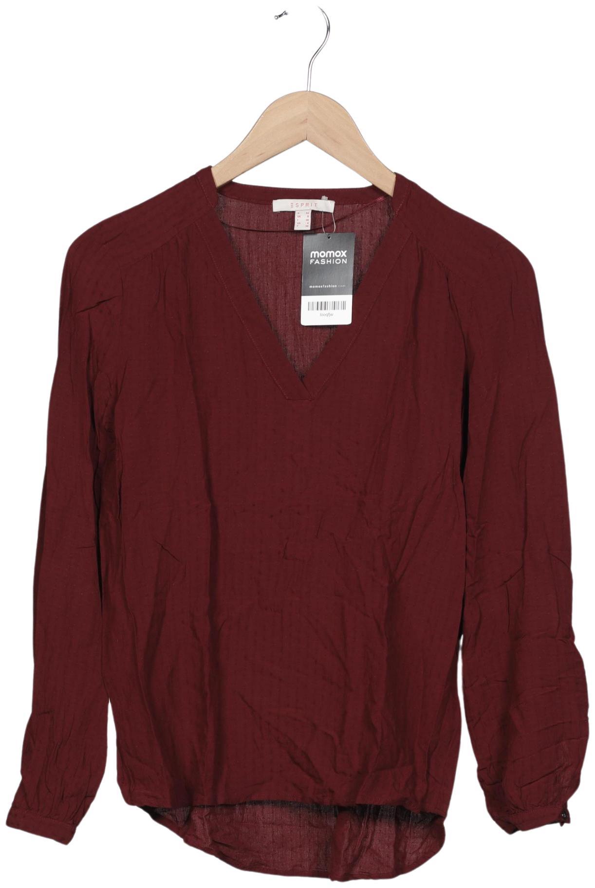 

Esprit Damen Bluse, bordeaux, Gr. 34