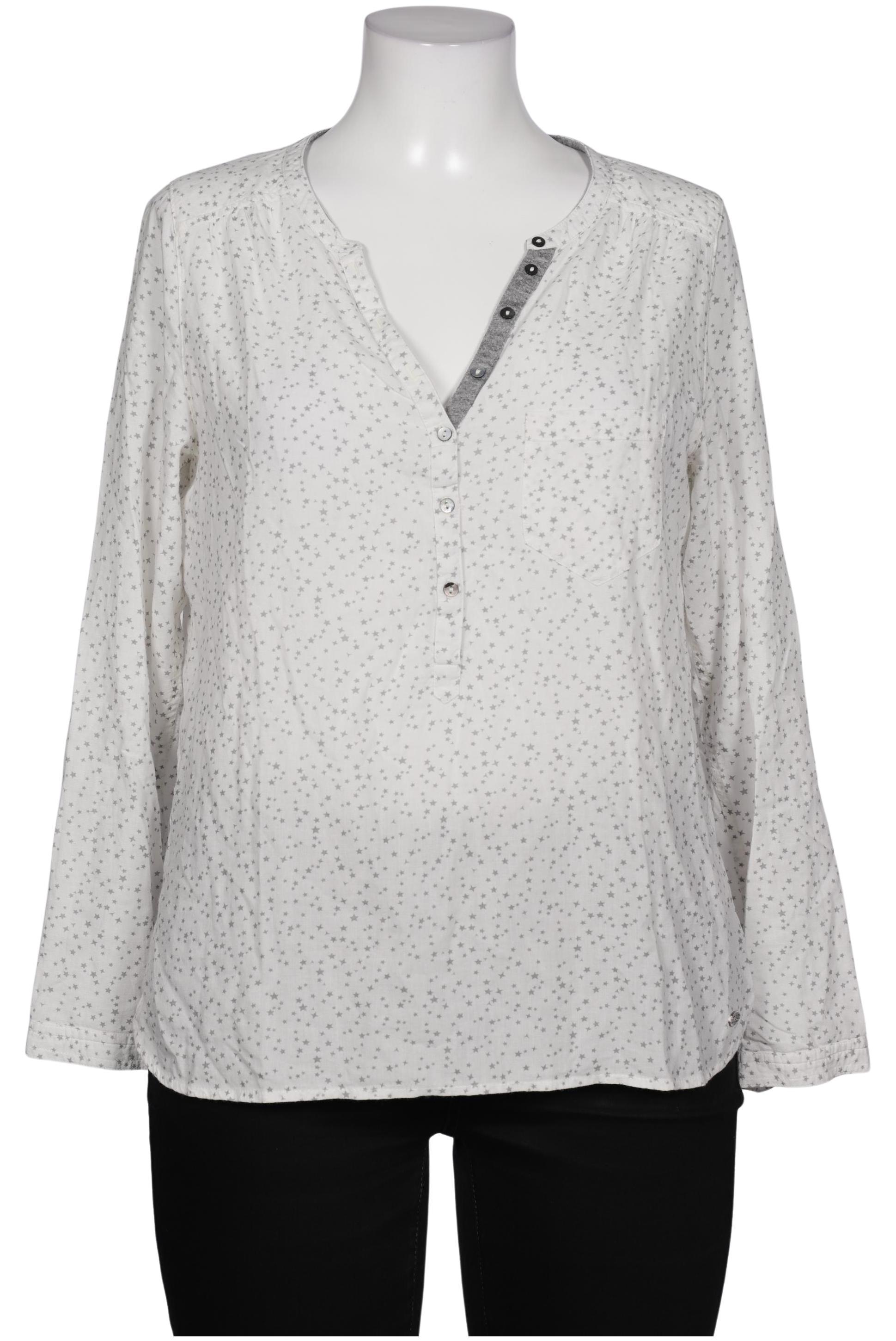 

Esprit Damen Bluse, weiß, Gr. 42