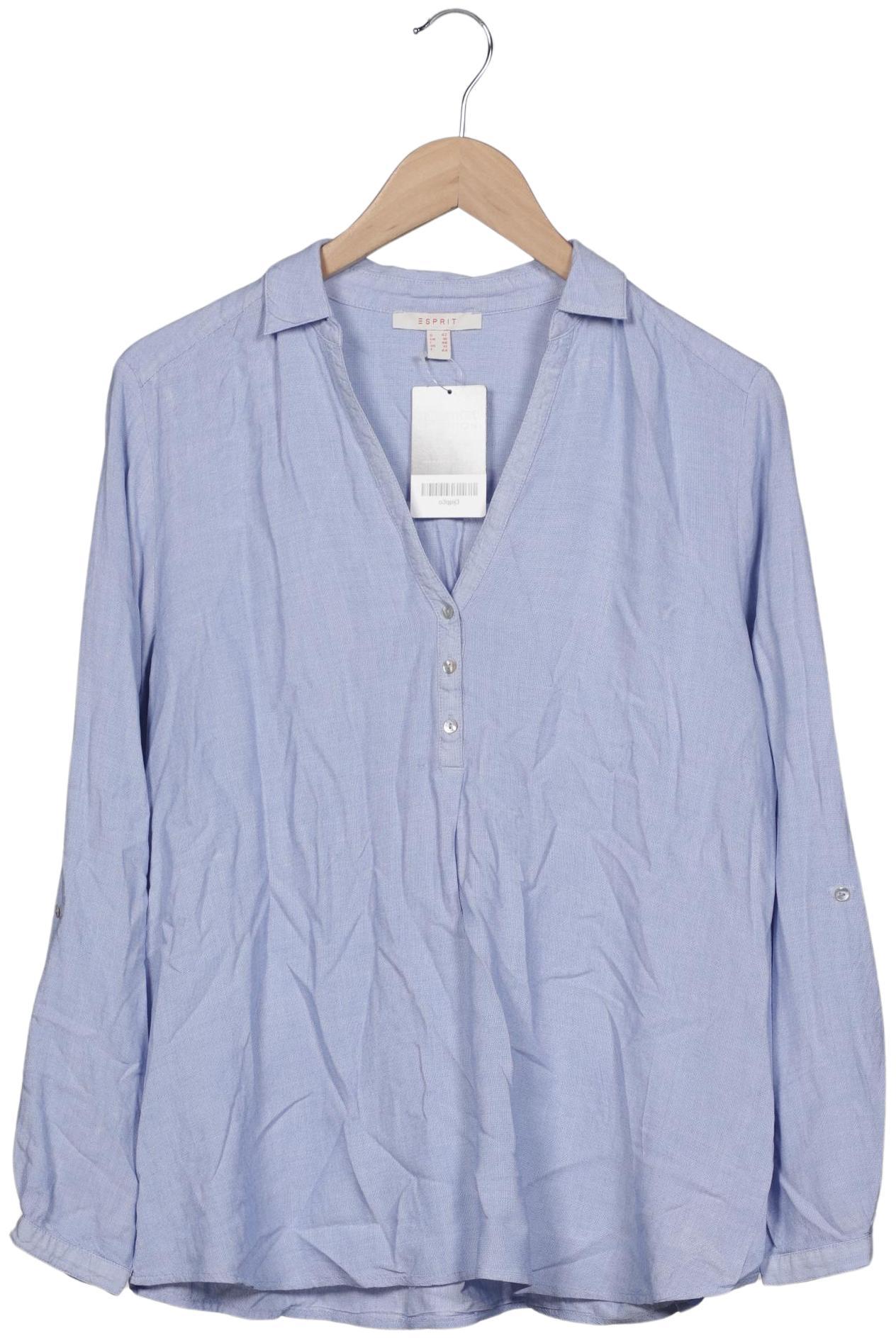 

Esprit Damen Bluse, blau, Gr. 42