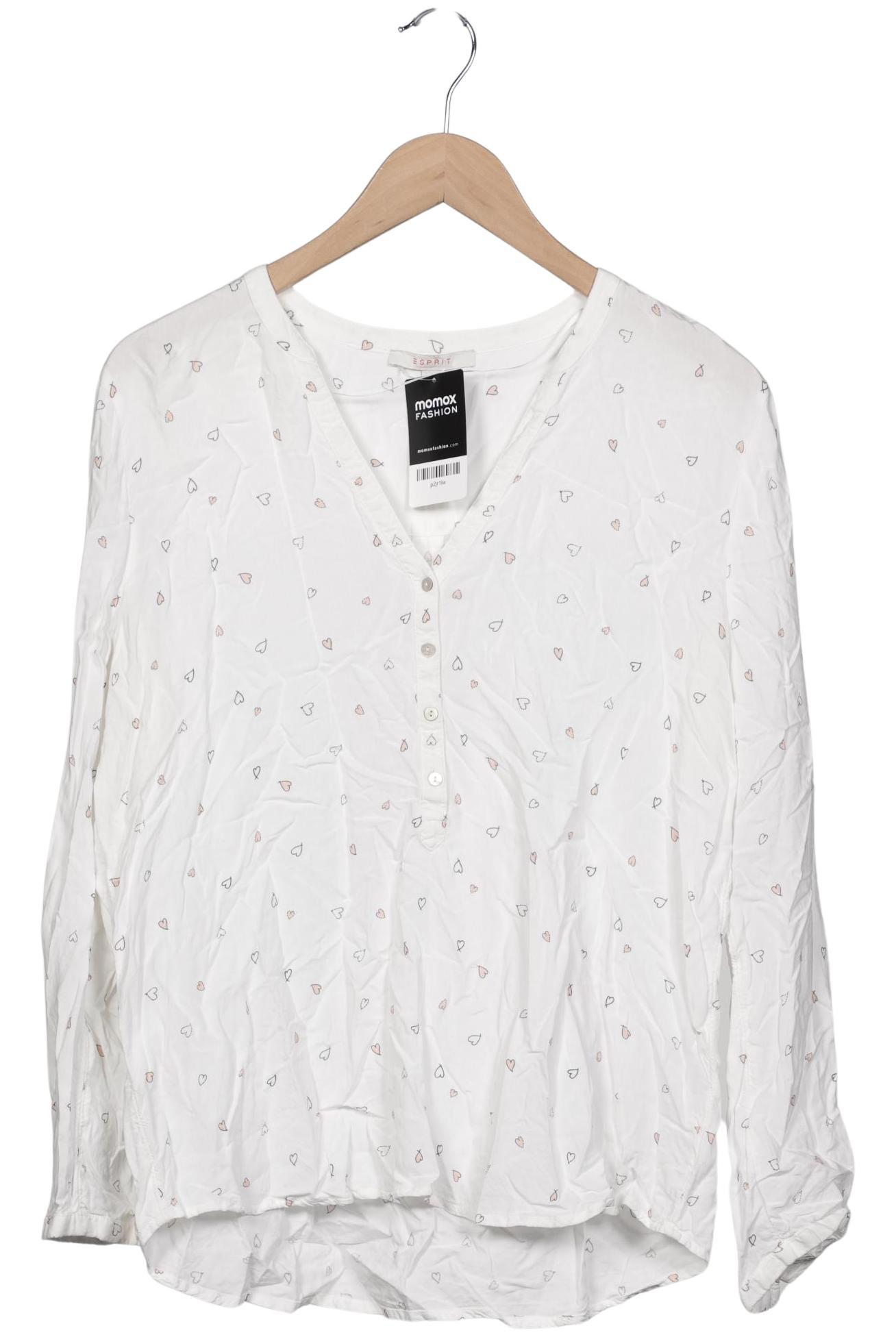 

Esprit Damen Bluse, weiß, Gr. 42