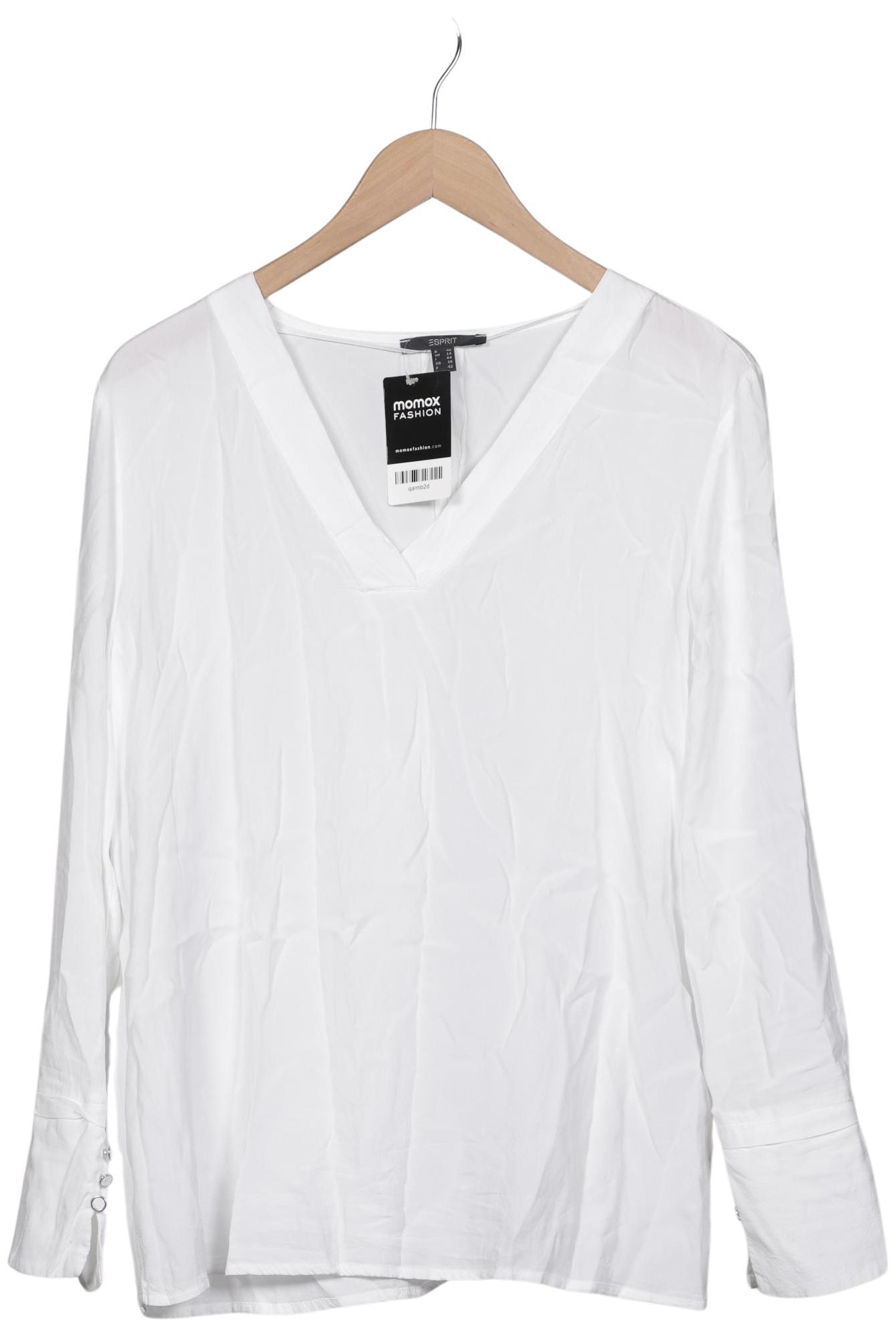

Esprit Damen Bluse, weiß, Gr. 40