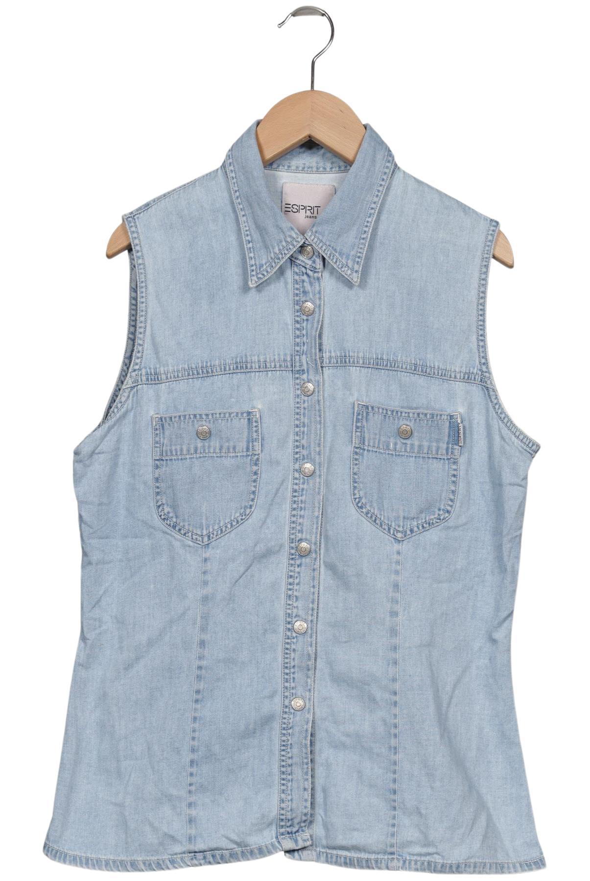 

Esprit Damen Bluse, hellblau, Gr. 38