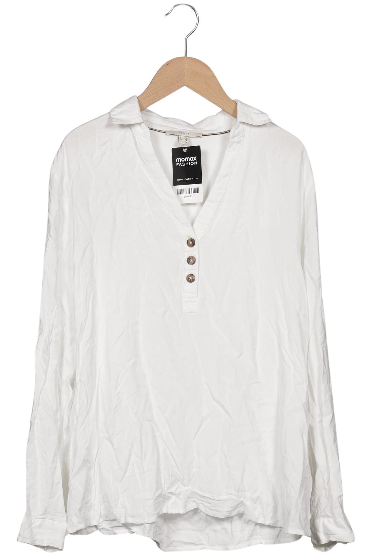 

Esprit Damen Bluse, weiß, Gr. 36