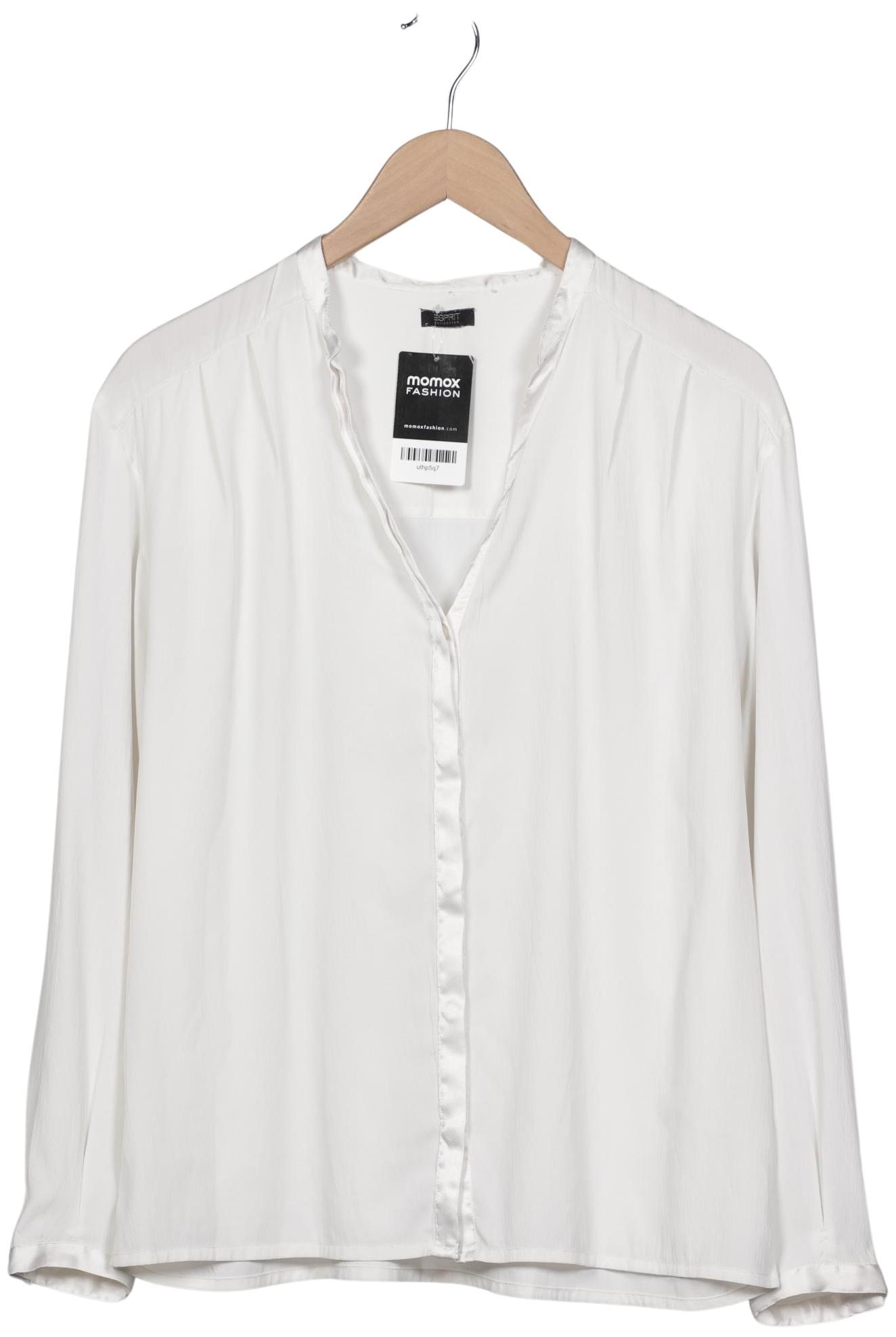 

Esprit Damen Bluse, weiß, Gr. 42
