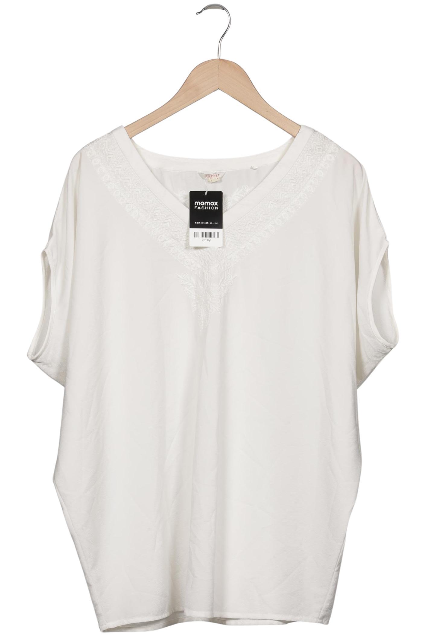 

Esprit Damen Bluse, weiß, Gr. 38