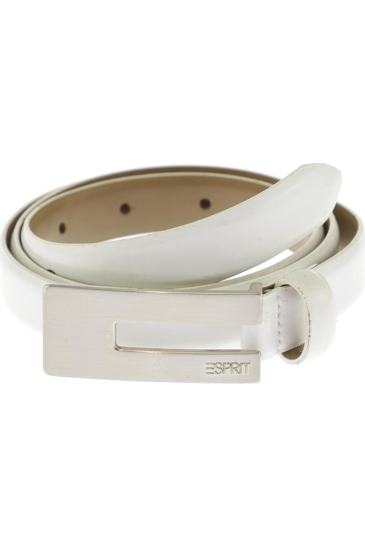 

Esprit Damen Gürtel, weiß, Gr. 75