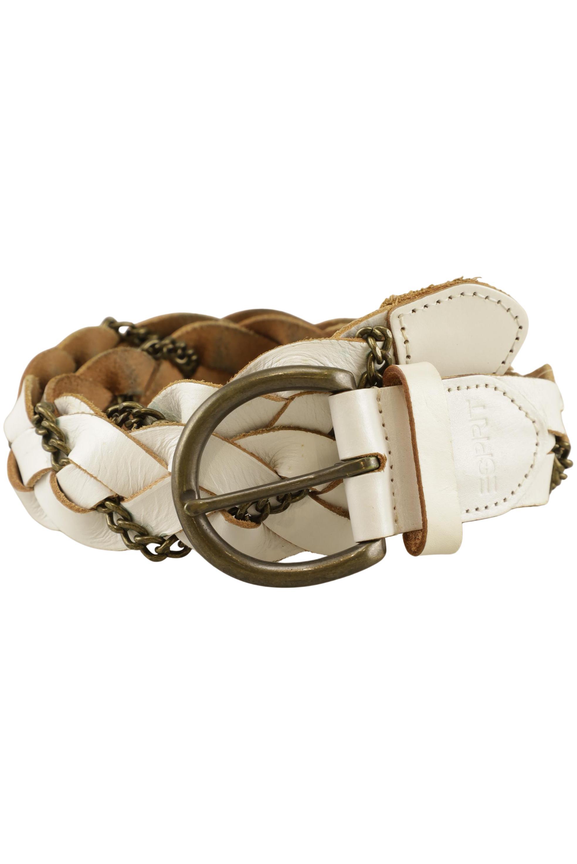 

Esprit Damen Gürtel, cremeweiß, Gr. 80