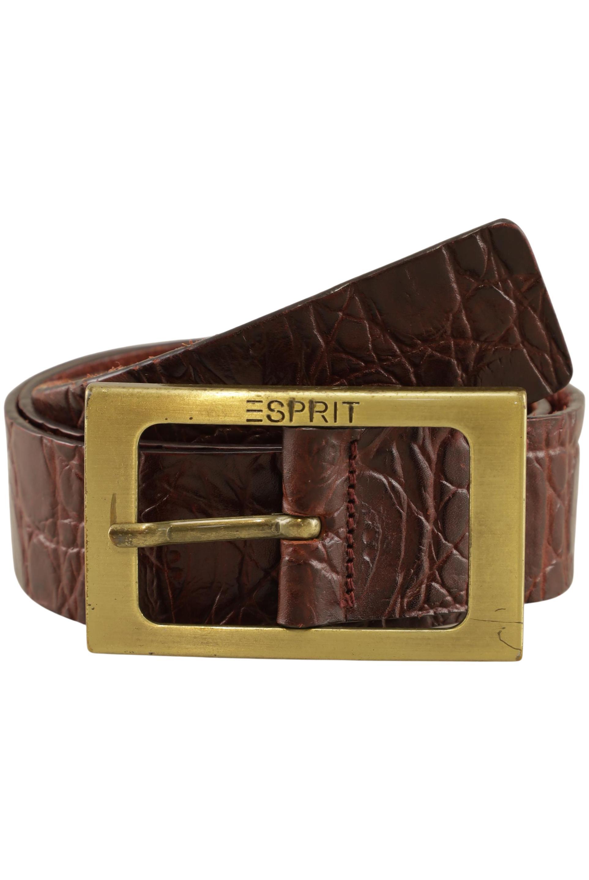 

Esprit Damen Gürtel, braun, Gr. 90