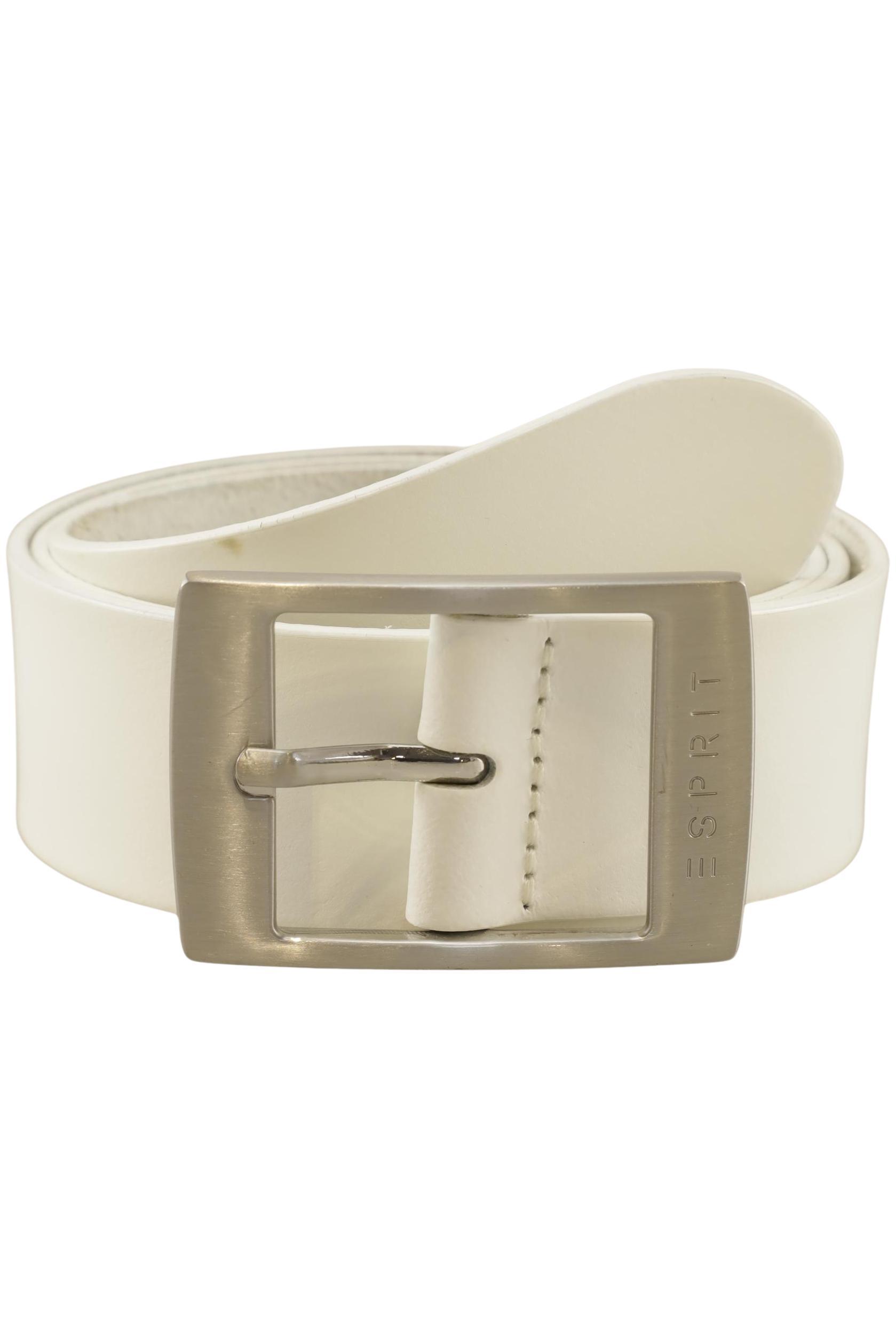 

Esprit Damen Gürtel, weiß, Gr. 85