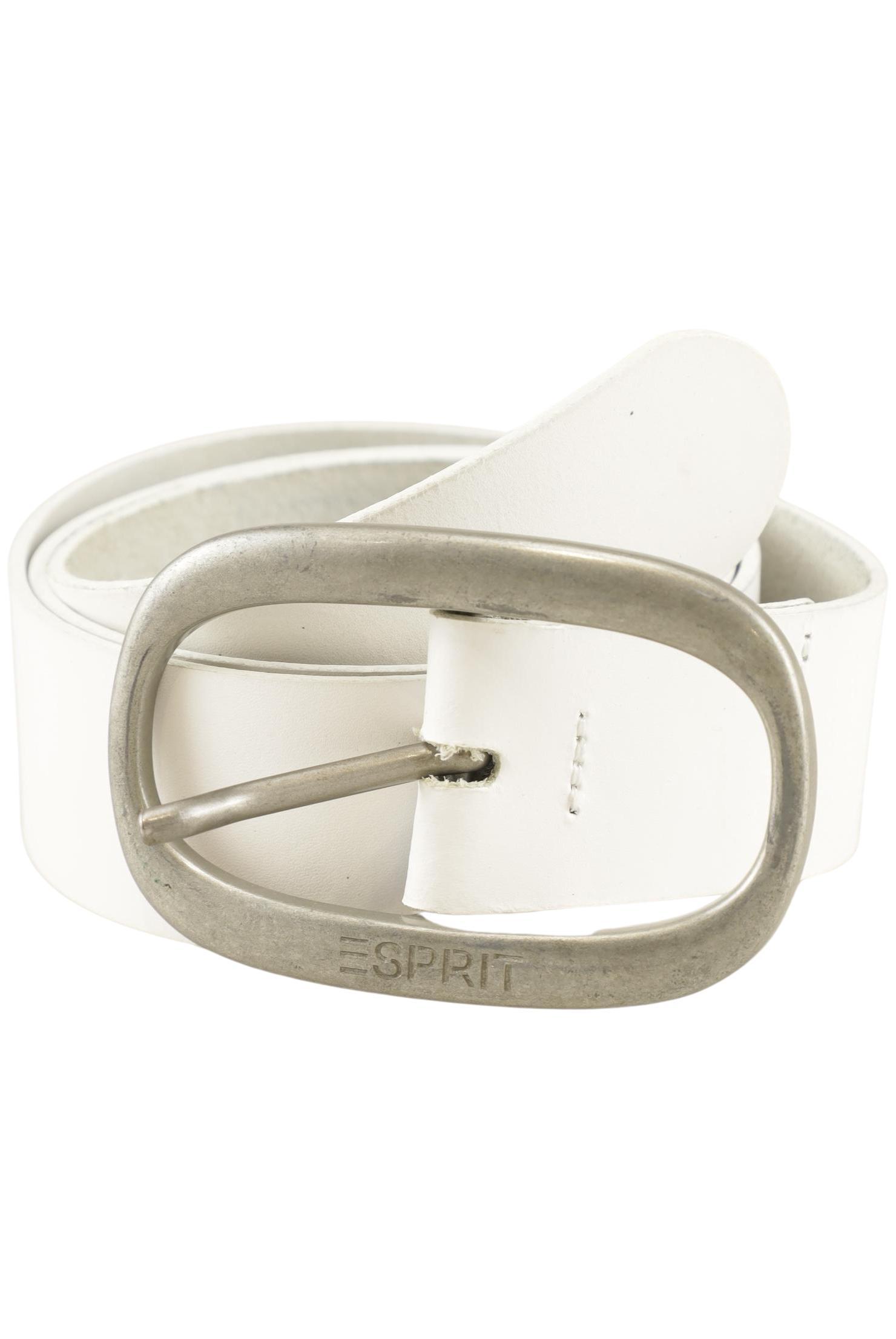 

Esprit Damen Gürtel, weiß, Gr. 90