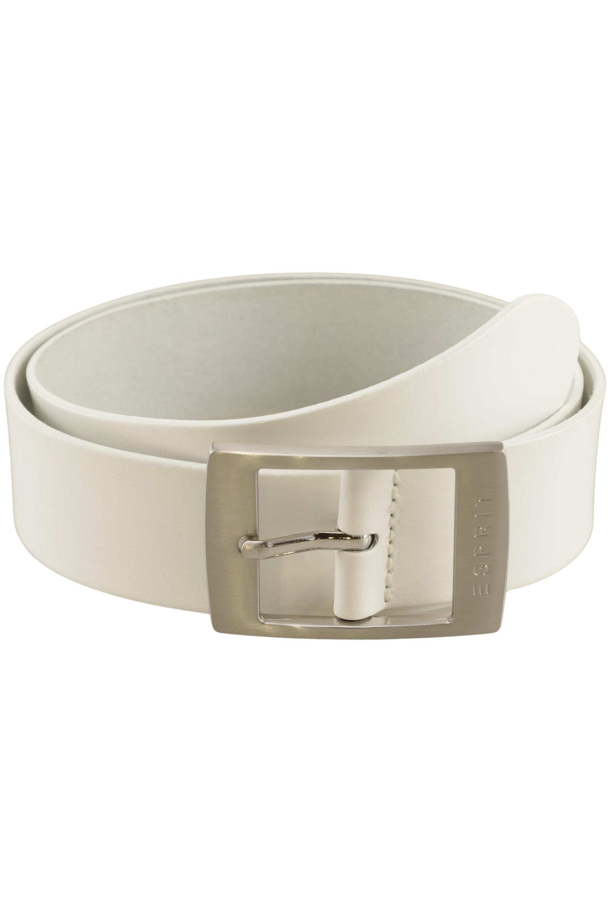 

Esprit Damen Gürtel, weiß, Gr. 80