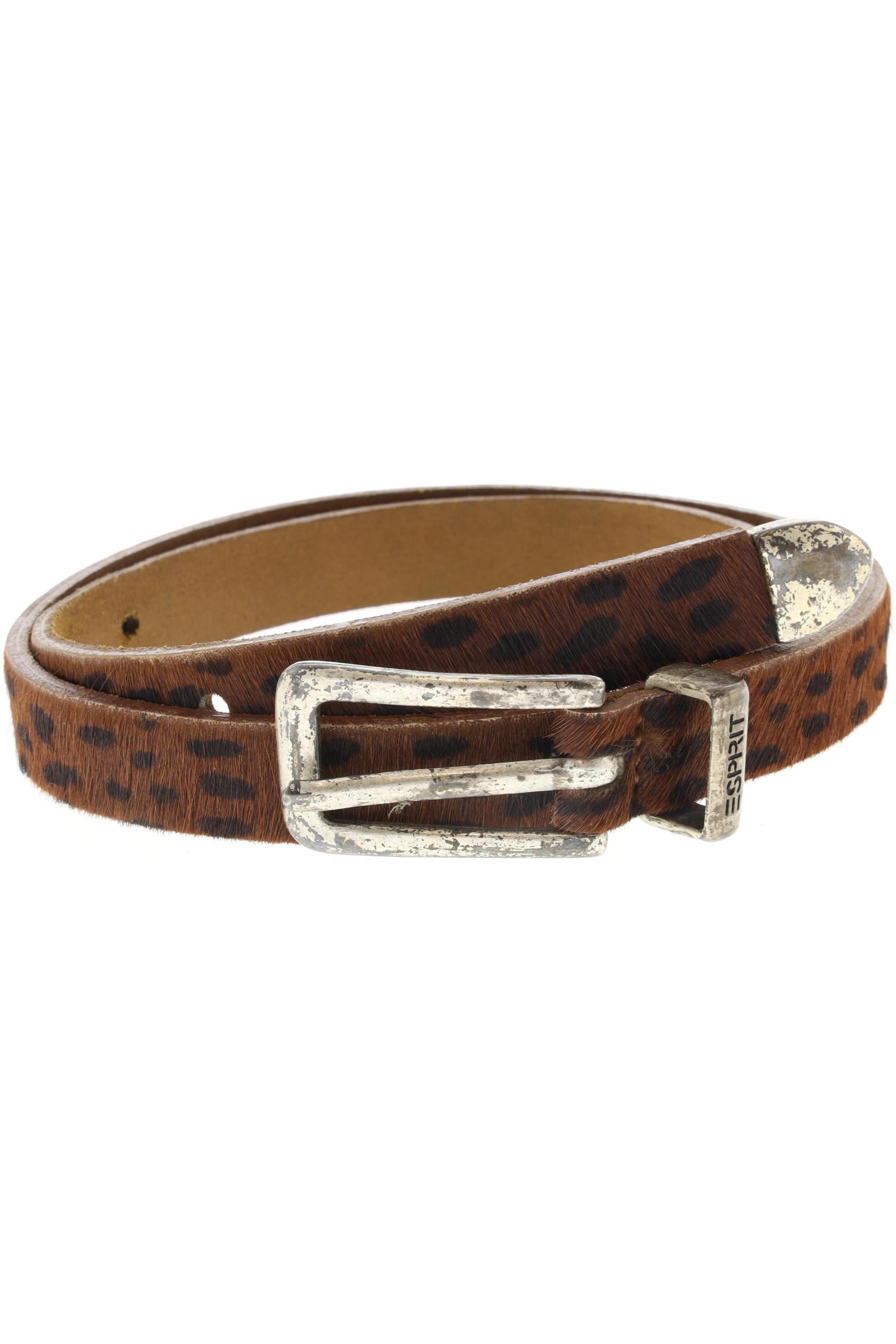 

Esprit Damen Gürtel, braun, Gr. 80
