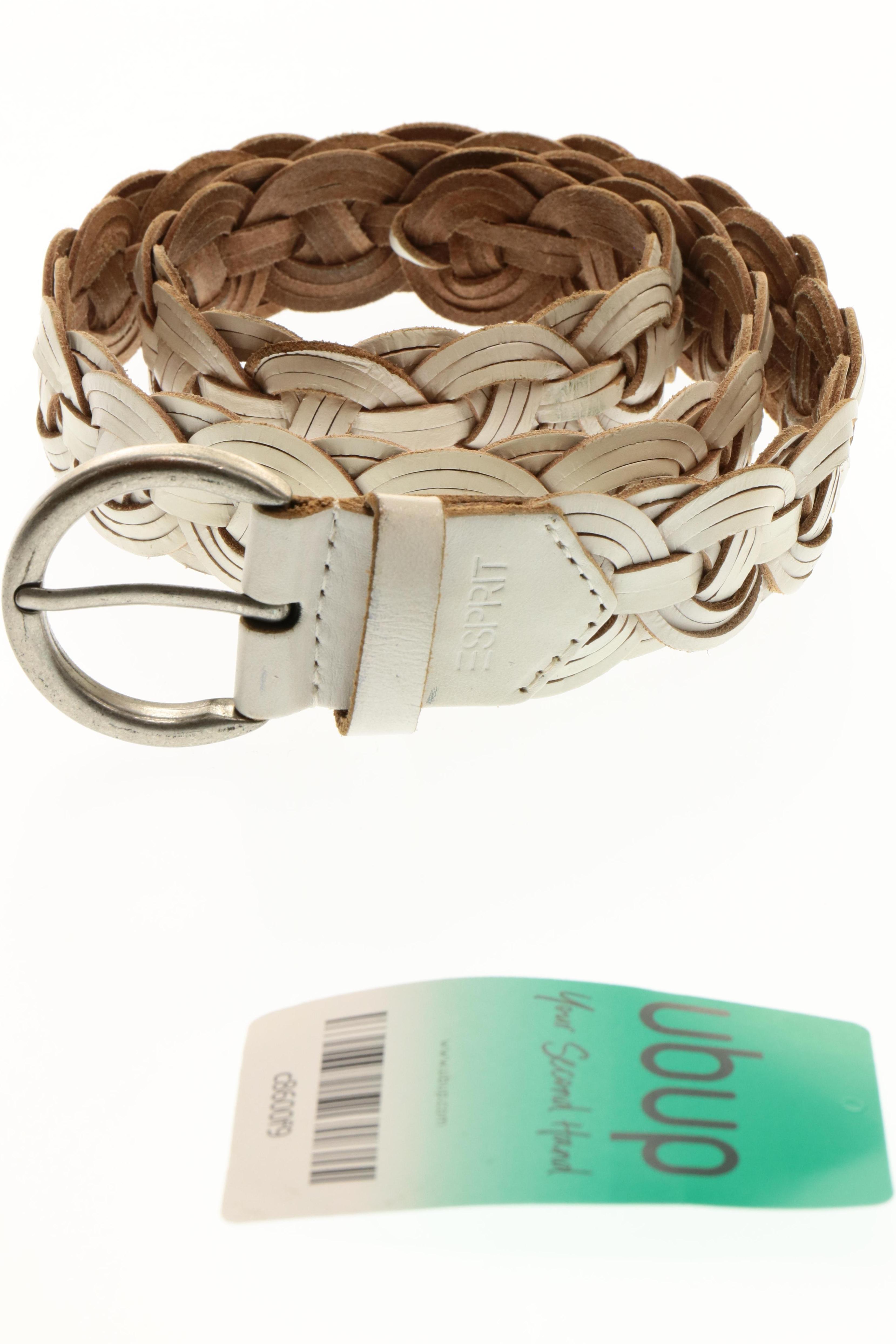 

Esprit Damen Gürtel, weiß, Gr. 80