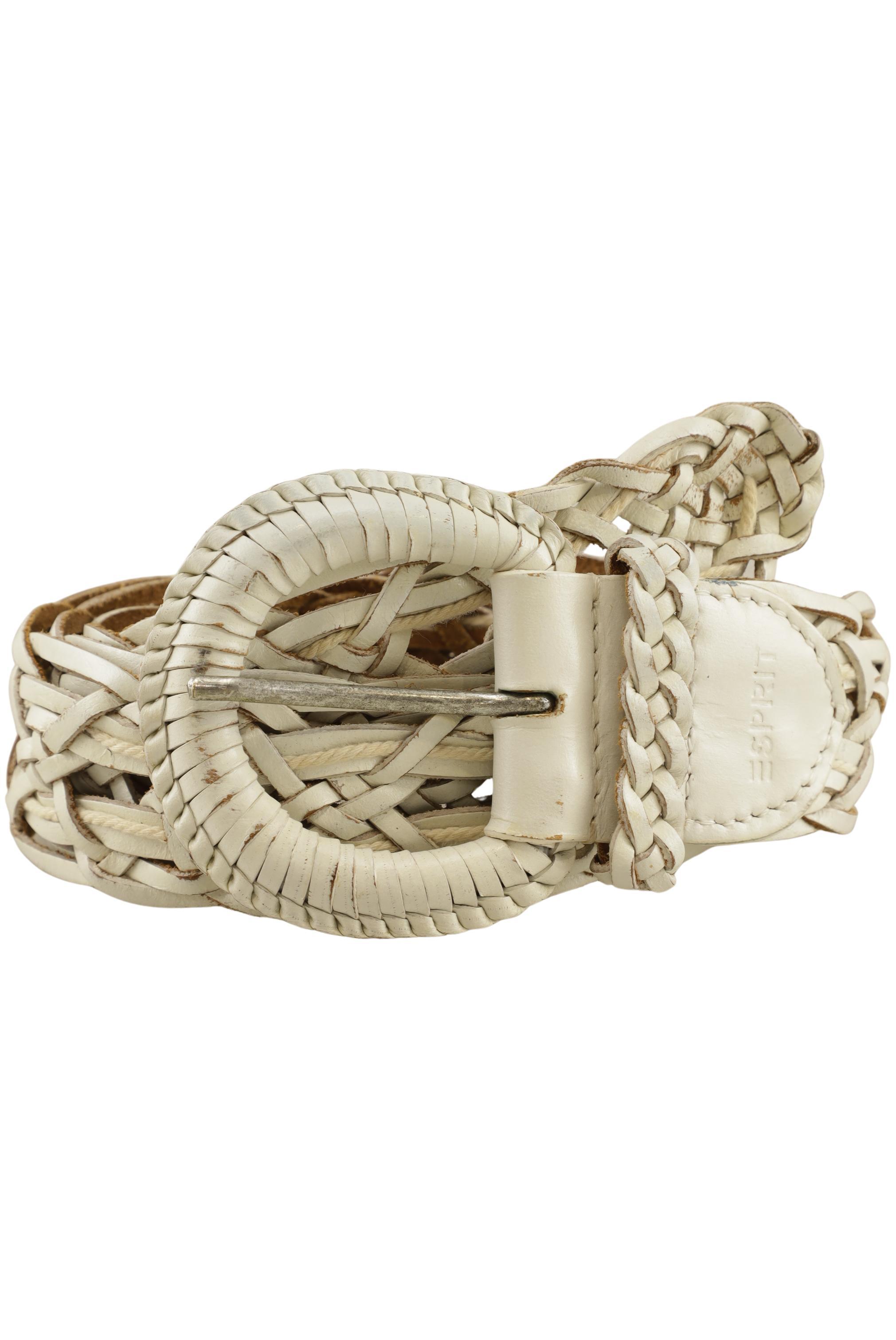 

Esprit Damen Gürtel, cremeweiß, Gr. 110