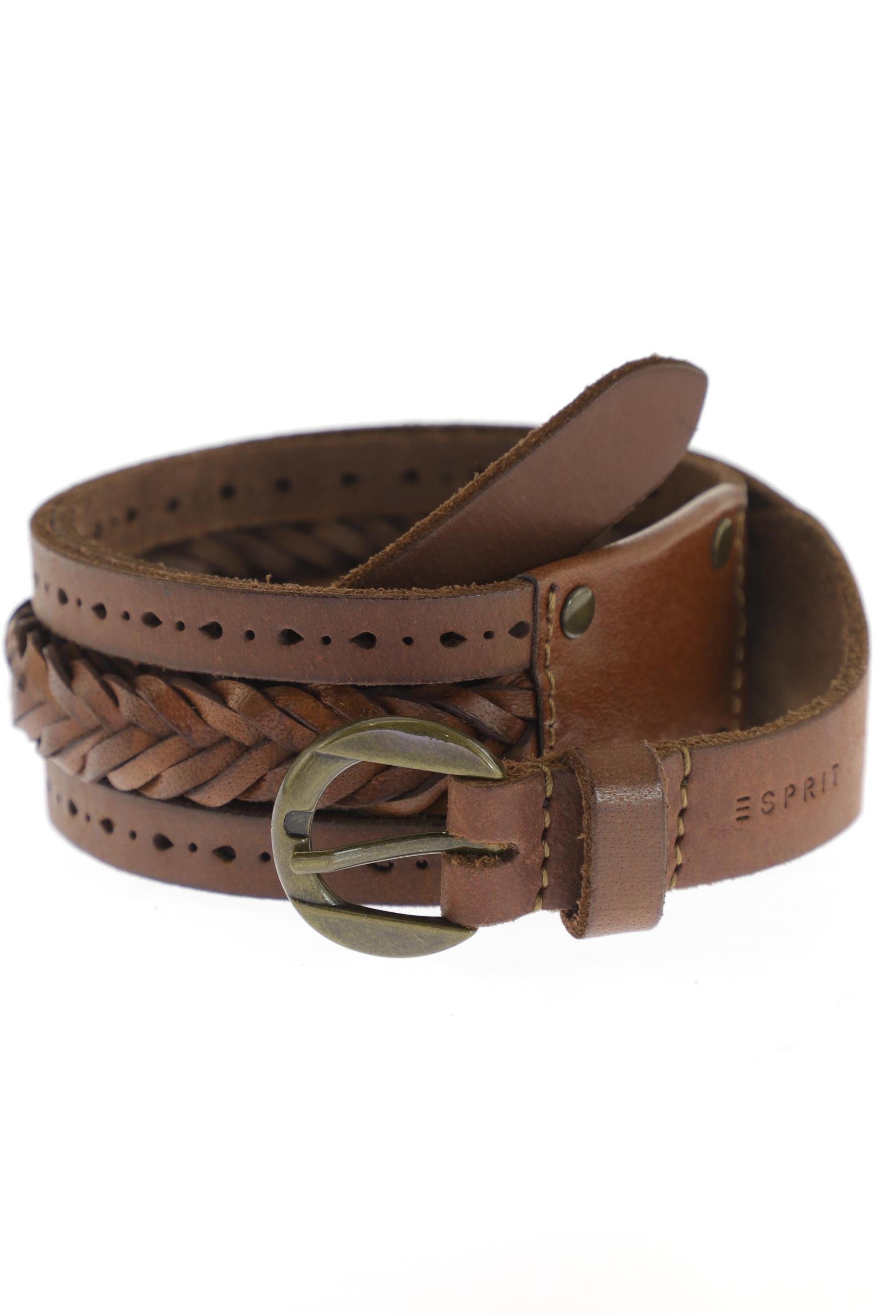 

Esprit Damen Gürtel, braun, Gr. 80
