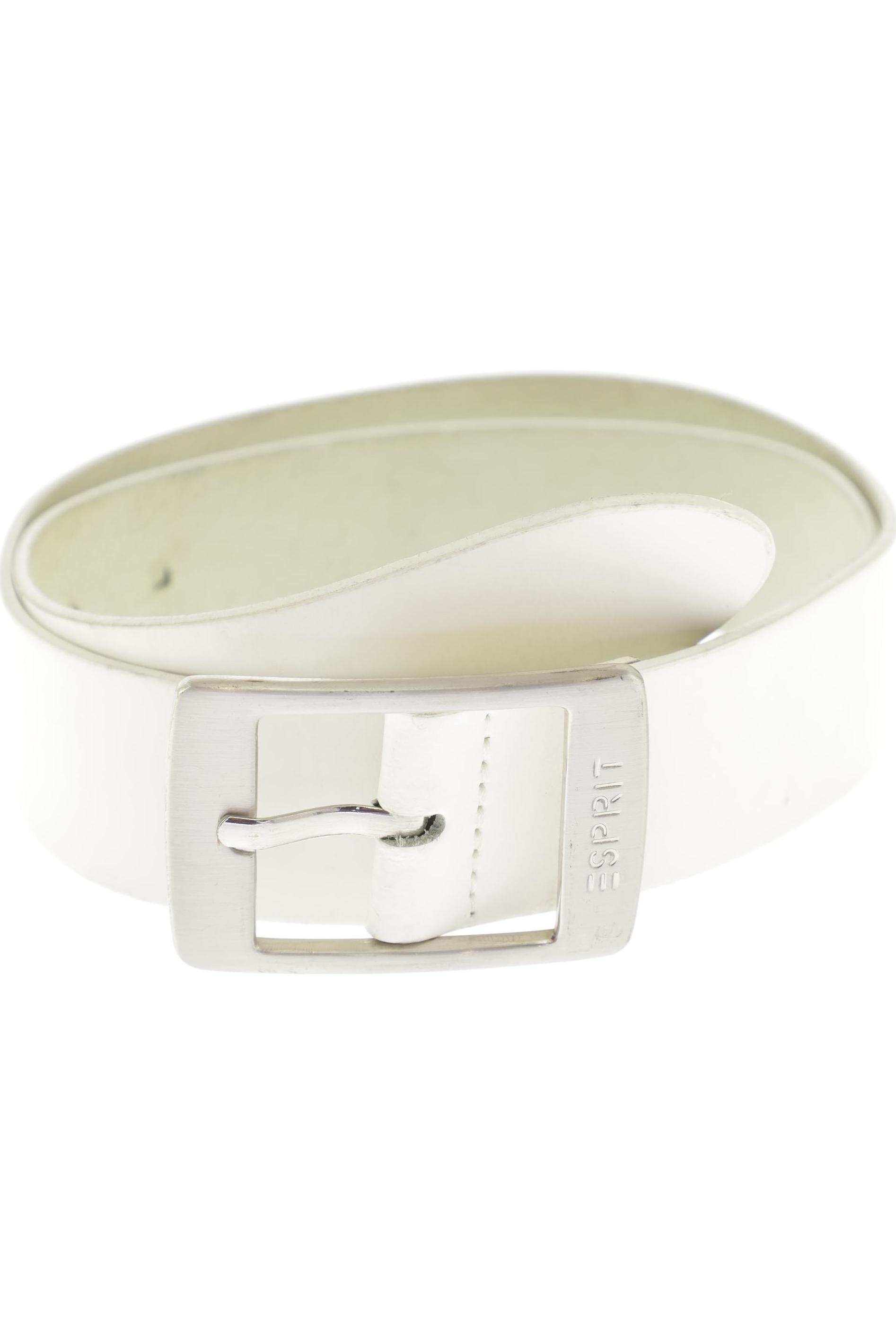 

Esprit Damen Gürtel, weiß, Gr. 80