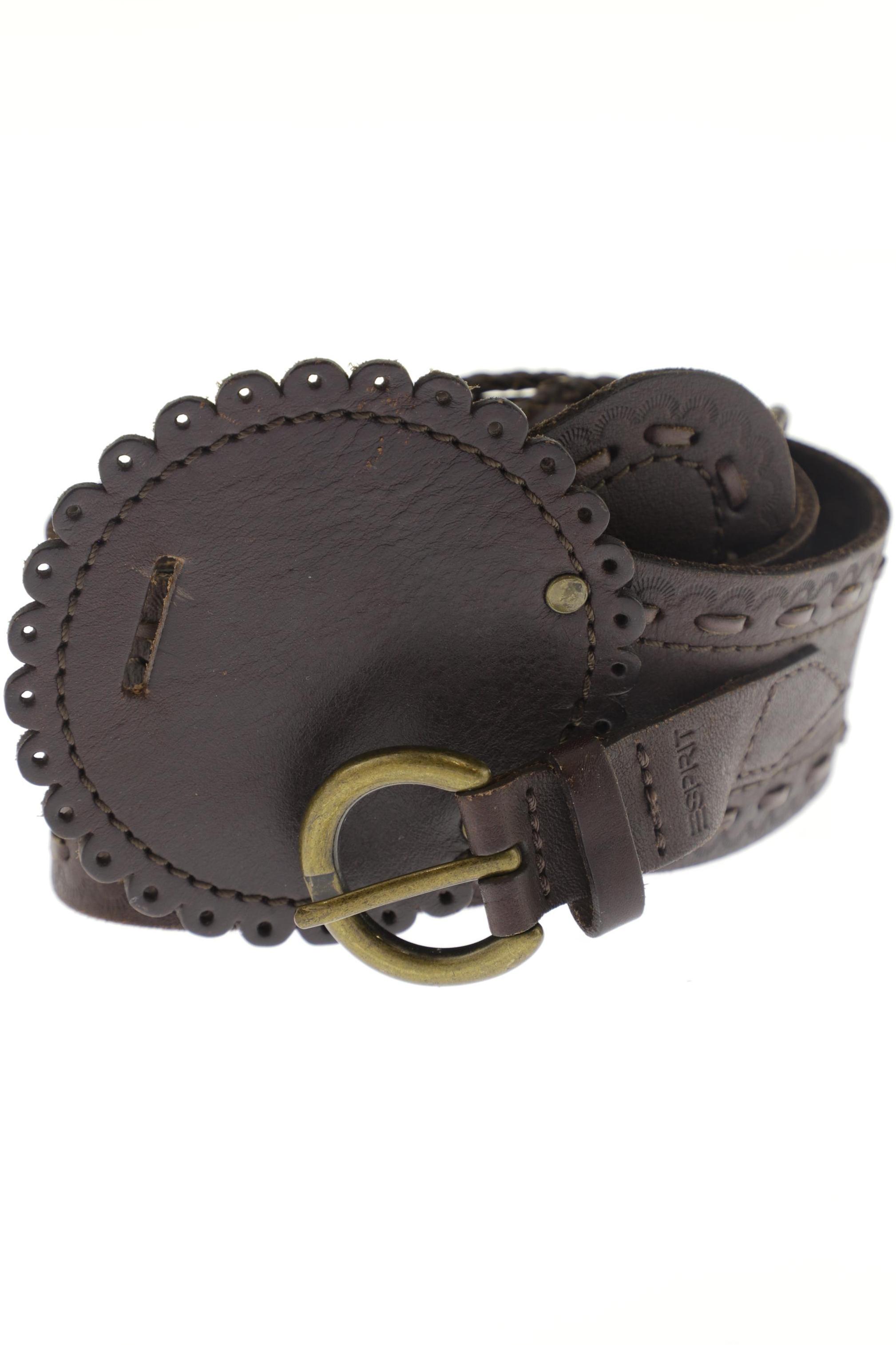 

Esprit Damen Gürtel, braun, Gr. 75