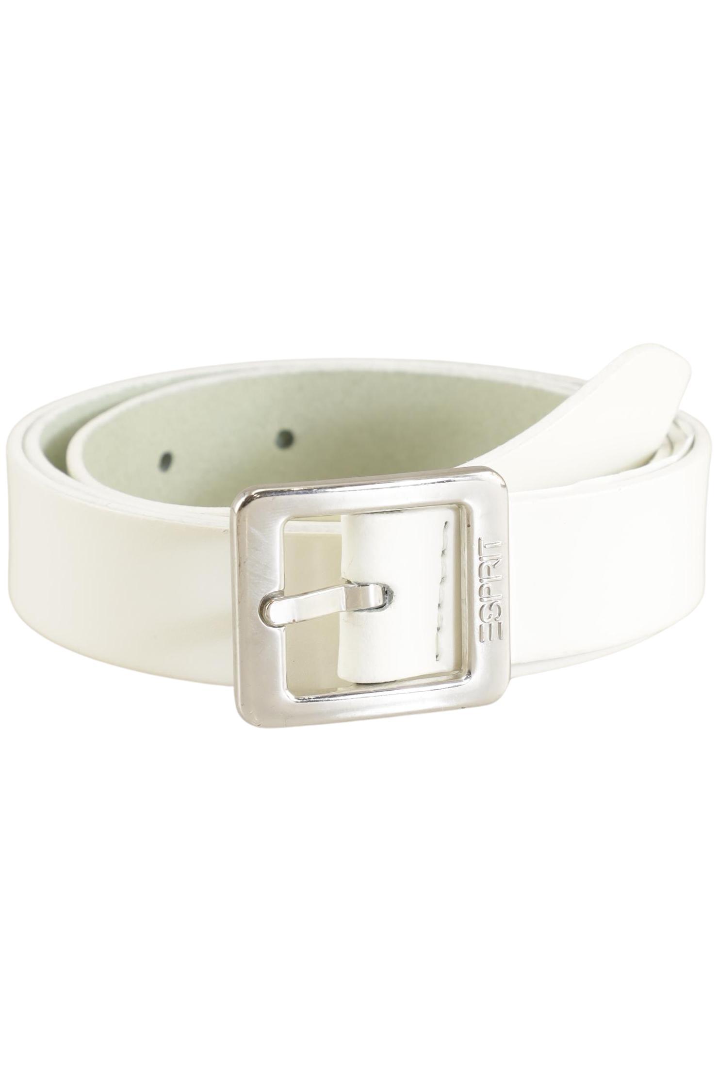 

Esprit Damen Gürtel, weiß, Gr. 85