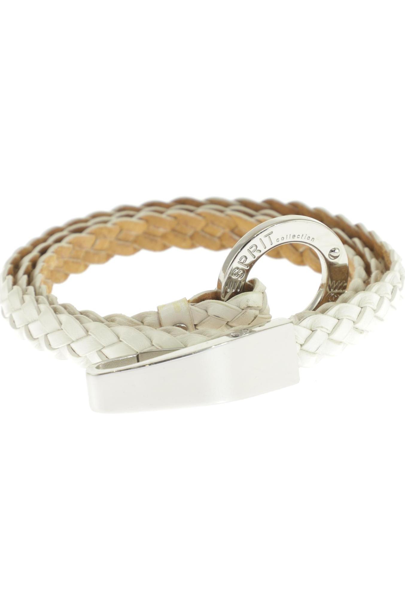 

Esprit Damen Gürtel, weiß, Gr. 95