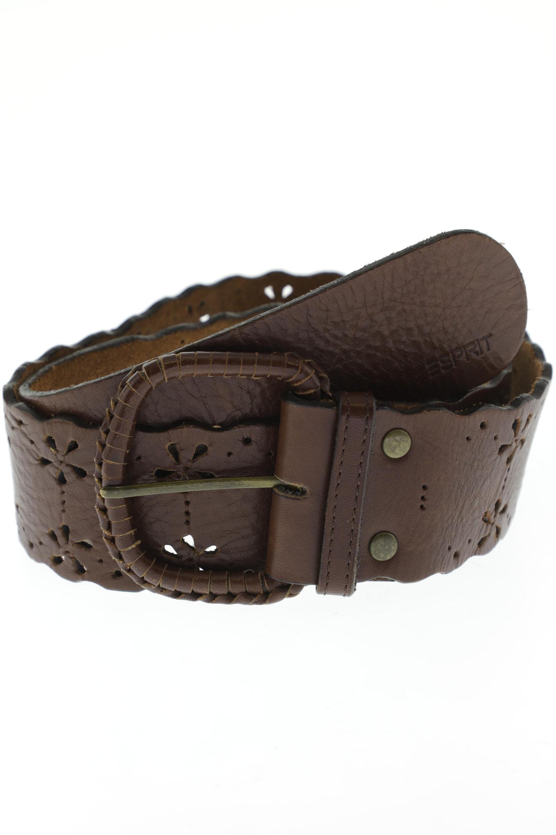 

Esprit Damen Gürtel, braun, Gr. 80