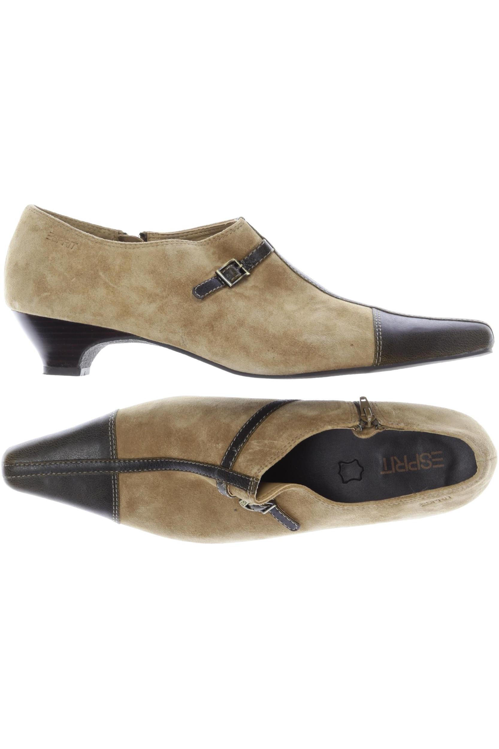 

Esprit Damen Halbschuh, beige, Gr. 41